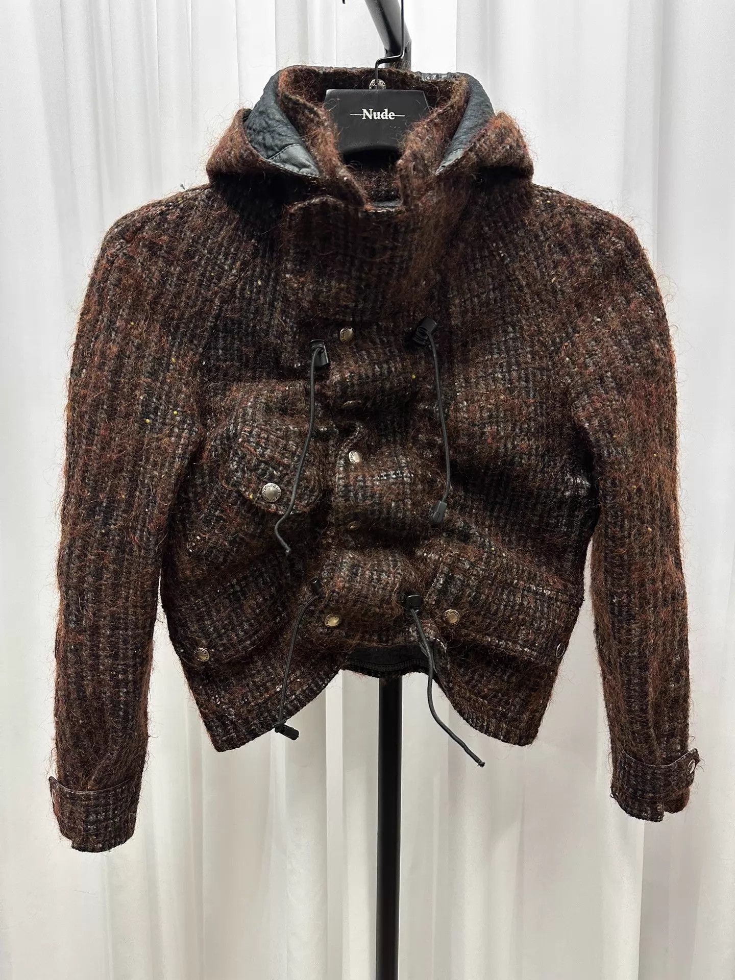 Junya Watanabe Wool Jacket in Rich Brown Size US M / EU 48-50 / 2 - 2 Thumbnail