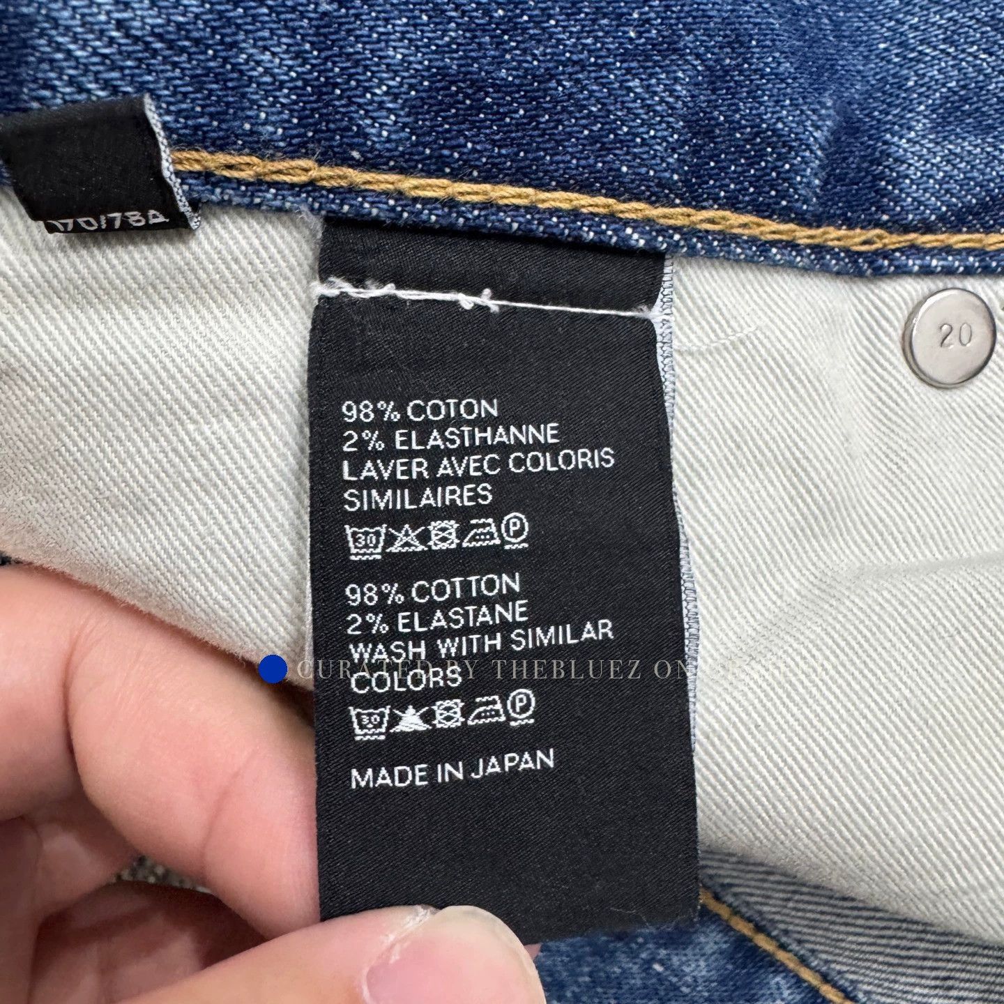 Celine Washed Distressed Blue Jeans Size 31 Size US 32 / EU 48 - 3 Thumbnail