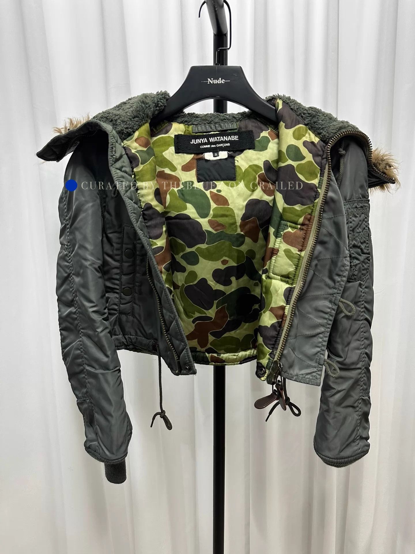Junya Watanabe Runway-Inspired Green Short Jacket Size US S / EU 44-46 / 1 - 7 Thumbnail
