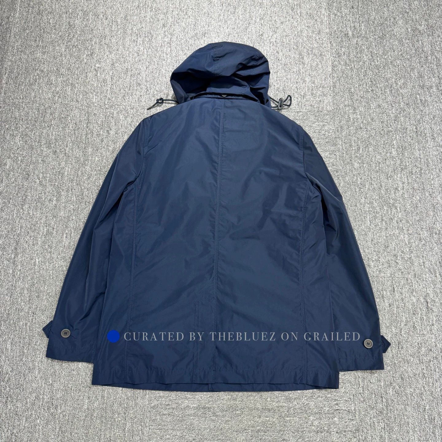 Burberry Classic Blue Trench with Removable Wool Liner Size US L / EU 52-54 / 3 - 7 Thumbnail