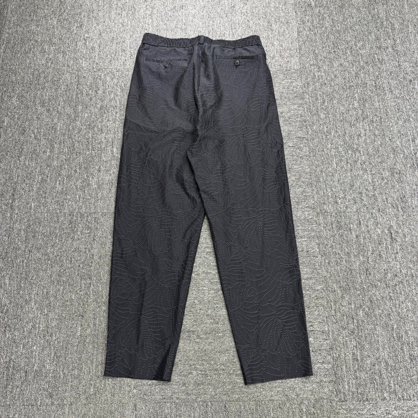 Giorgio Armani Floral Embroidered Casual Pants Size US 32 / EU 48 - 5 Thumbnail