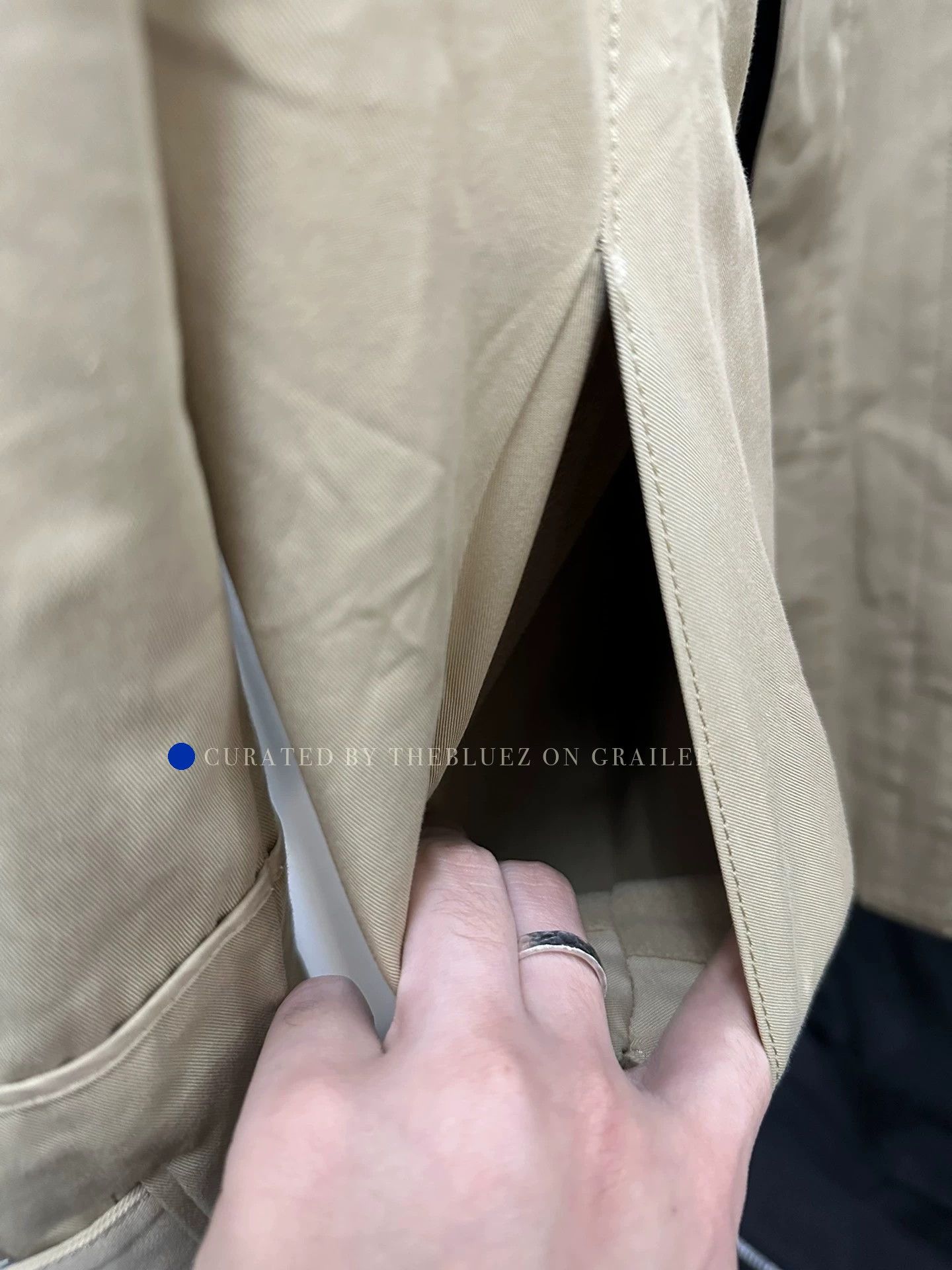 Undercover Beige Reversible Coat with Joy Division Design Size US M / EU 48-50 / 2 - 6 Thumbnail