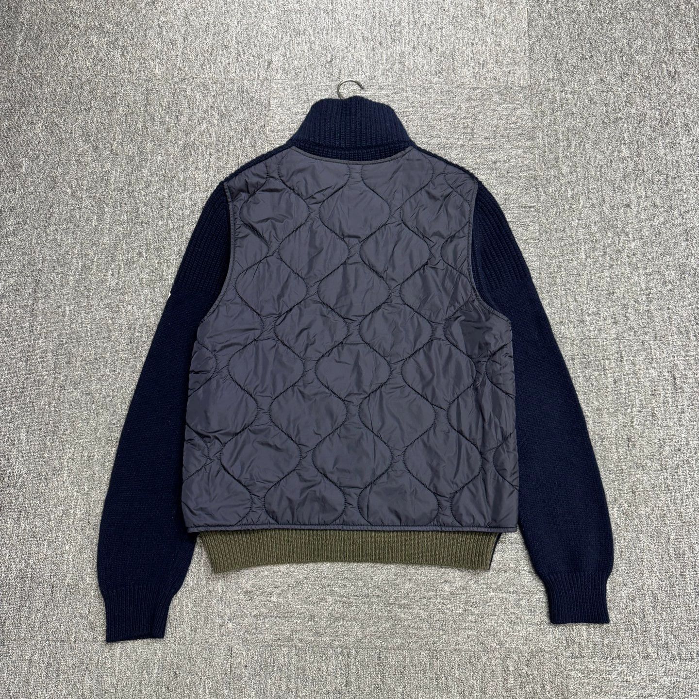 Moncler Color Blocked Knit Zip Jacket in Multi Size US XXL / EU 58 / 5 - 5 Thumbnail