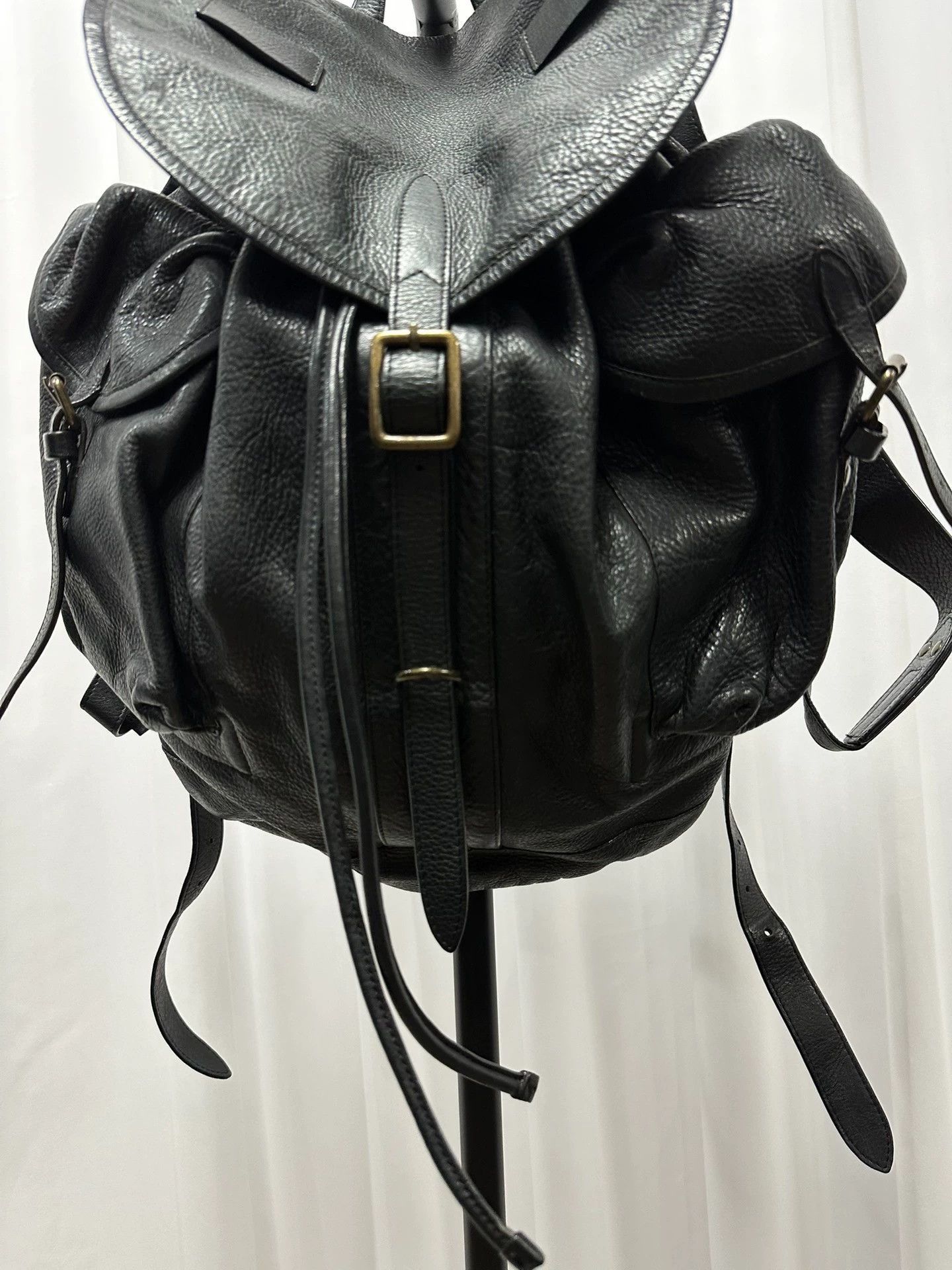 Dries Van Noten Elegant Leather Backpack for Daily Use Size ONE SIZE - 4 Thumbnail
