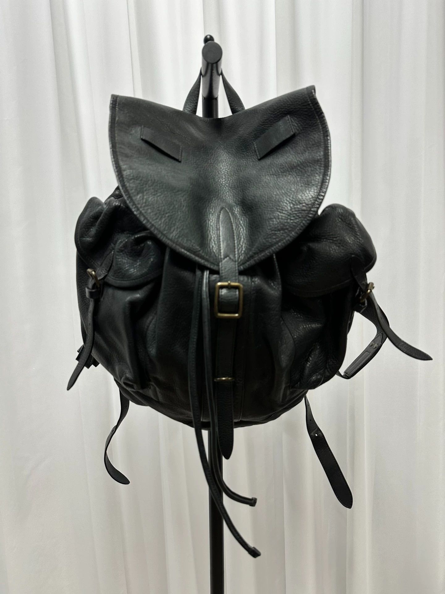 Dries Van Noten Elegant Leather Backpack for Daily Use Size ONE SIZE - 2 Thumbnail