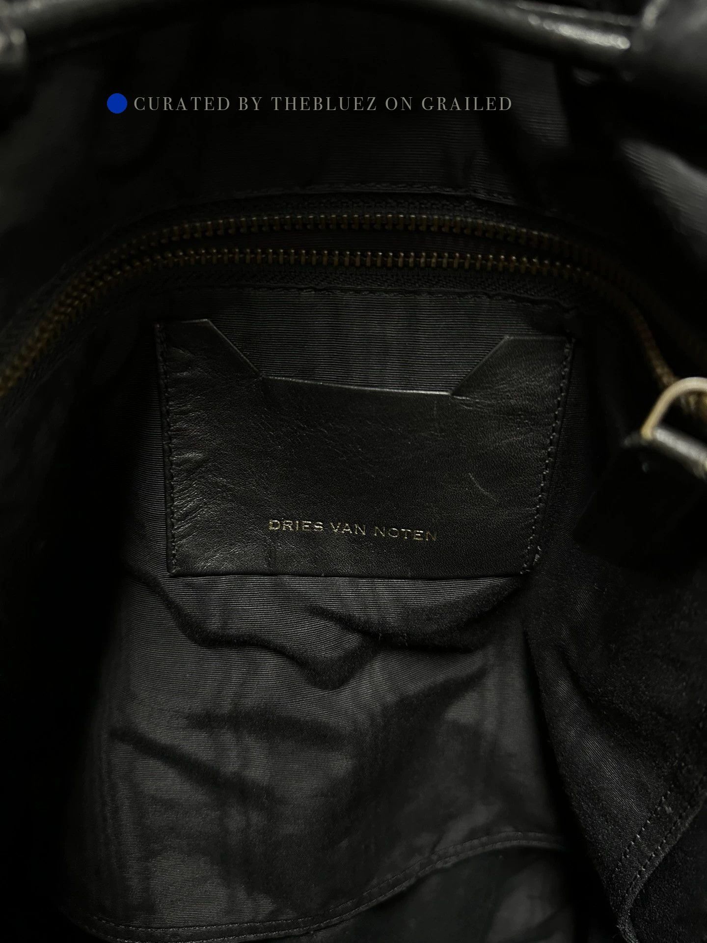 Dries Van Noten Elegant Leather Backpack for Daily Use Size ONE SIZE - 7 Thumbnail