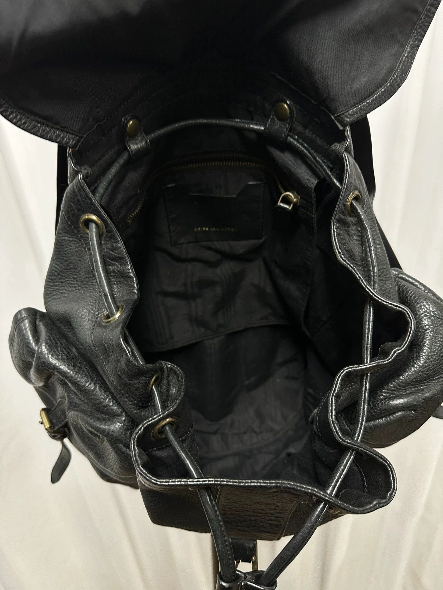 Dries Van Noten Elegant Leather Backpack for Daily Use Size ONE SIZE - 6 Thumbnail