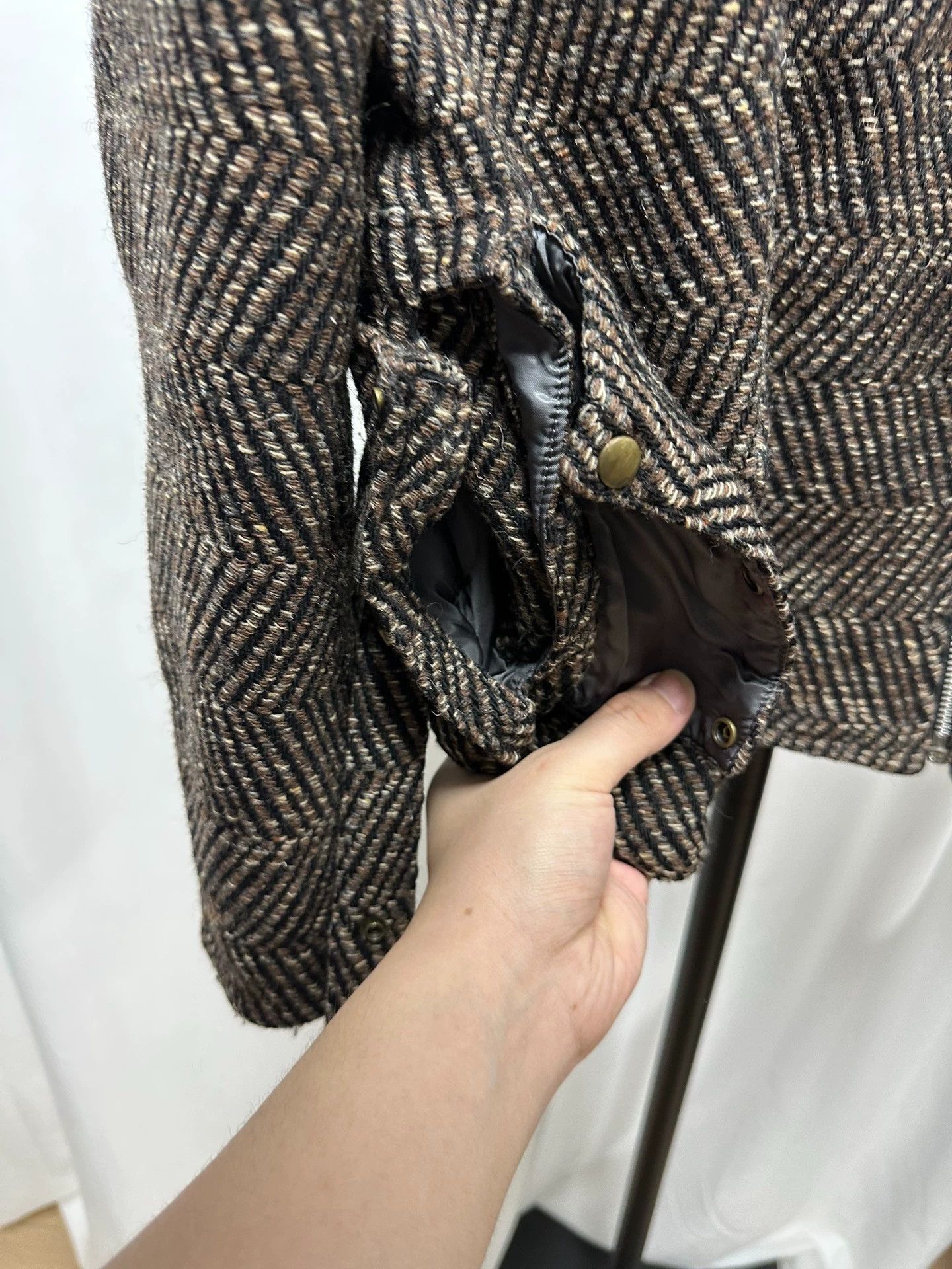 Yohji Yamamoto Vintage 80s Wool Twill Jacket Size US L / EU 52-54 / 3 - 5 Thumbnail