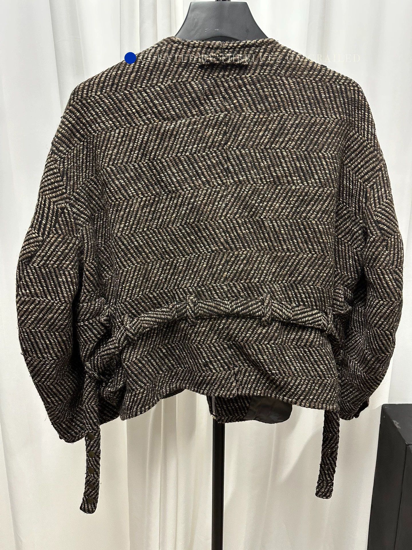 Yohji Yamamoto Vintage 80s Wool Twill Jacket Size US L / EU 52-54 / 3 - 7 Thumbnail