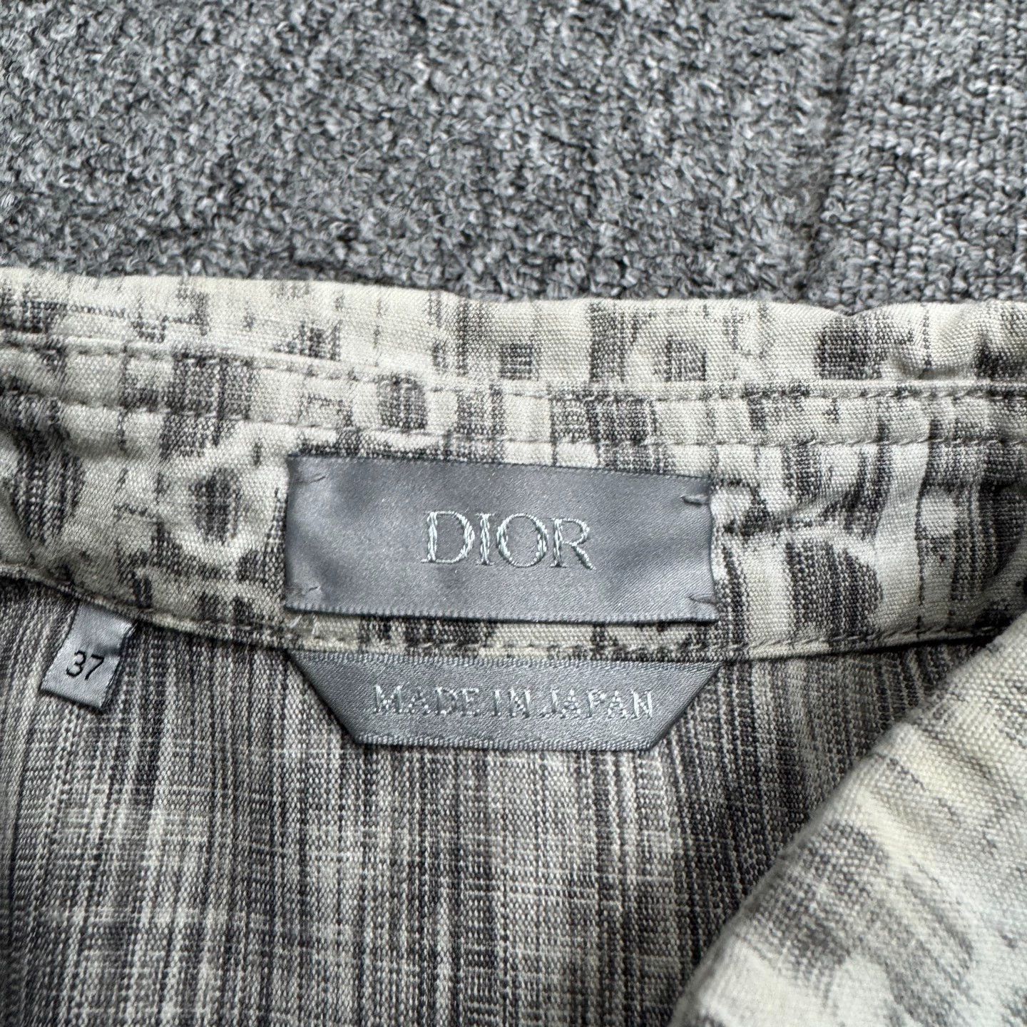 Dior All-over Print Denim Shirt in Multi Size US XS / EU 42 / 0 - 2 Thumbnail