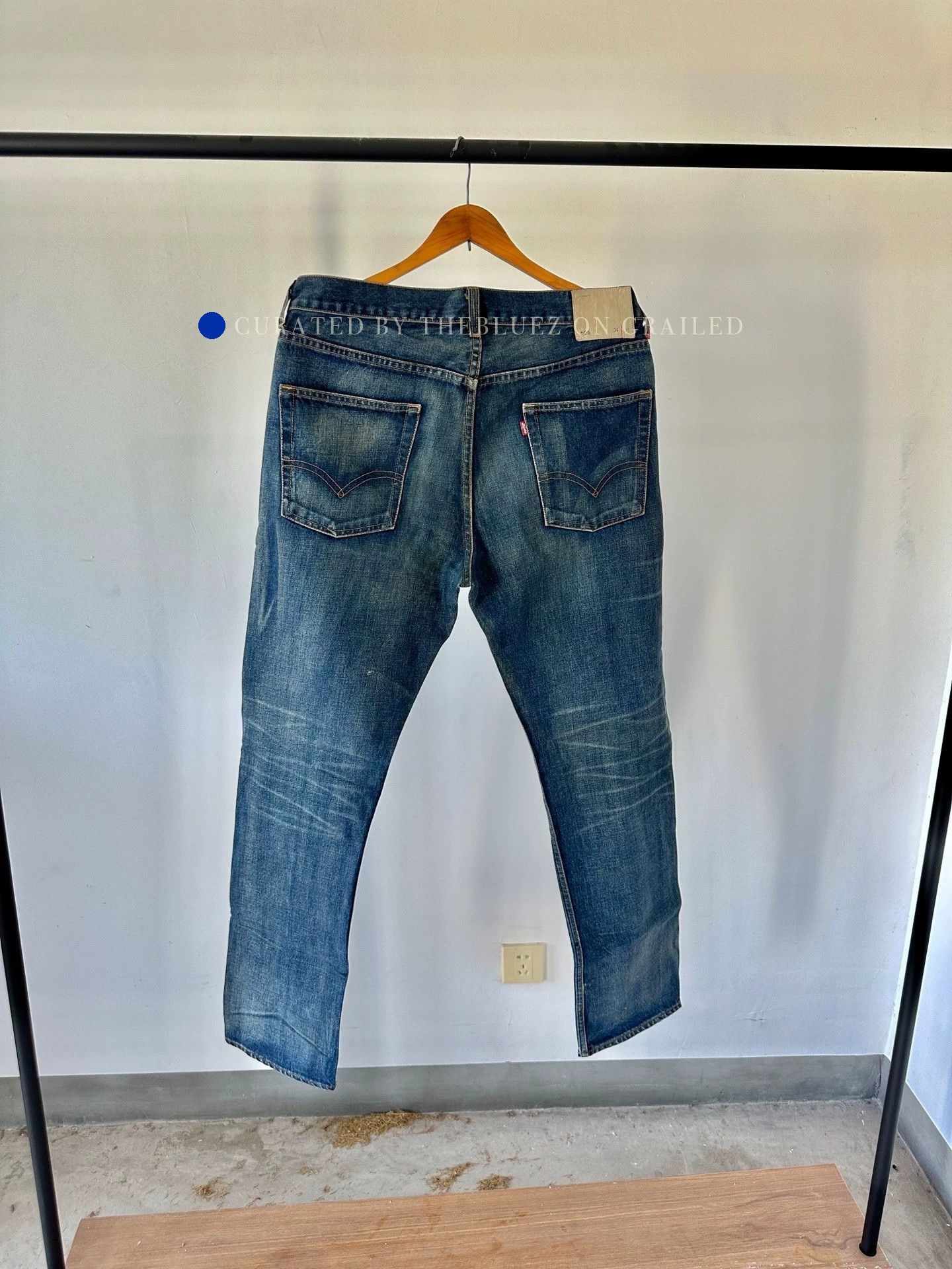 Levi's Classic Heavy Wash Denim Jeans Size US 34 / EU 50 - 5 Thumbnail