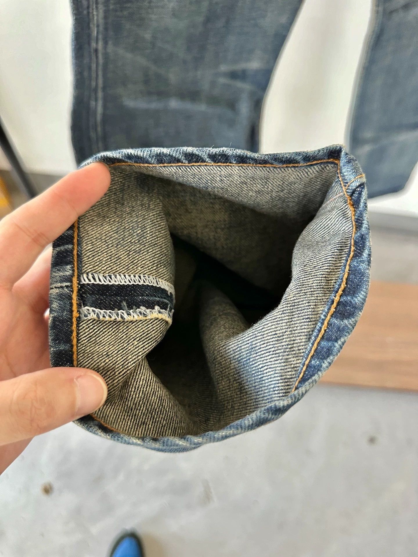 Levi's Classic Heavy Wash Denim Jeans Size US 34 / EU 50 - 8 Thumbnail