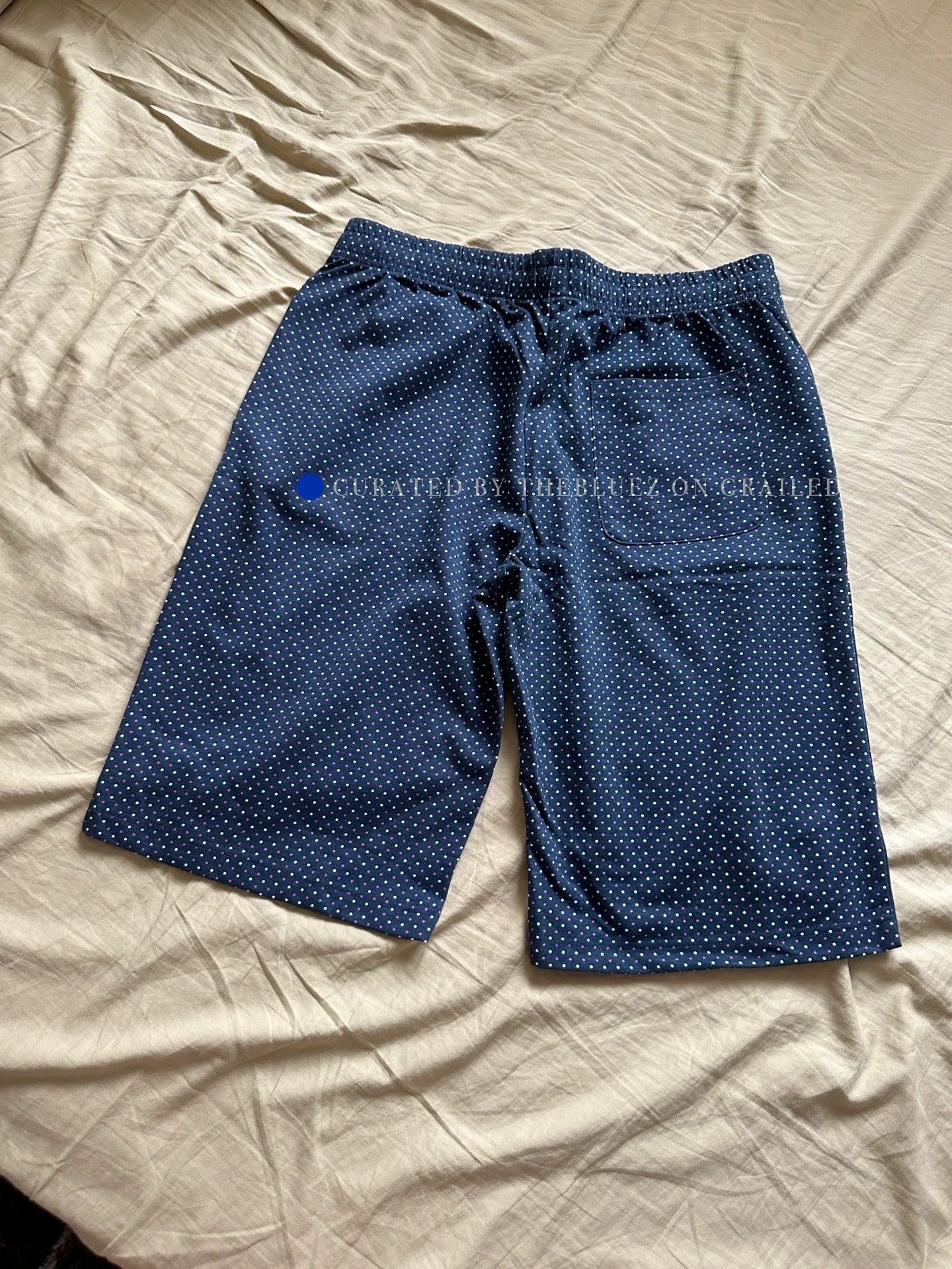 Undercover Navy Polka Dot Men's Shorts Size US 34 / EU 50 - 3 Thumbnail