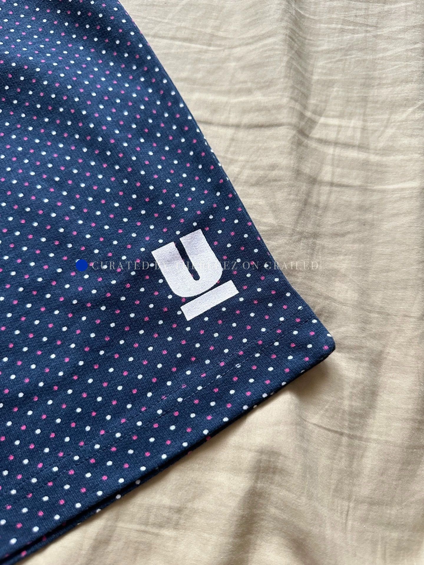 Undercover Navy Polka Dot Men's Shorts Size US 34 / EU 50 - 2 Thumbnail