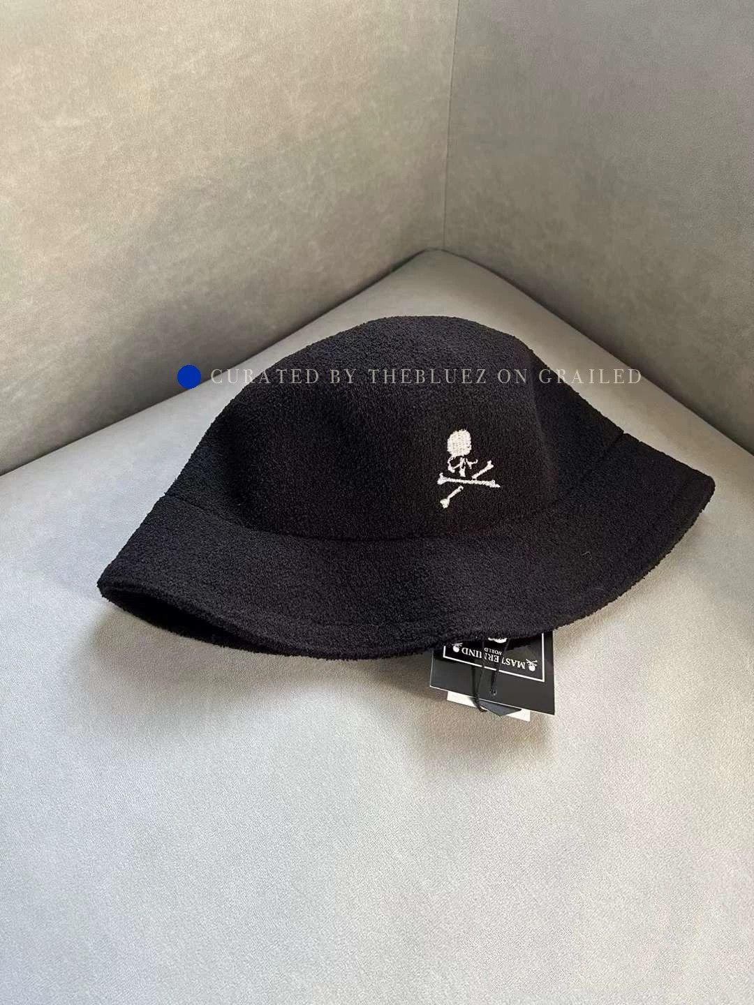 Mastermind Japan Black Towel Bucket Hat Size ONE SIZE - 3 Thumbnail