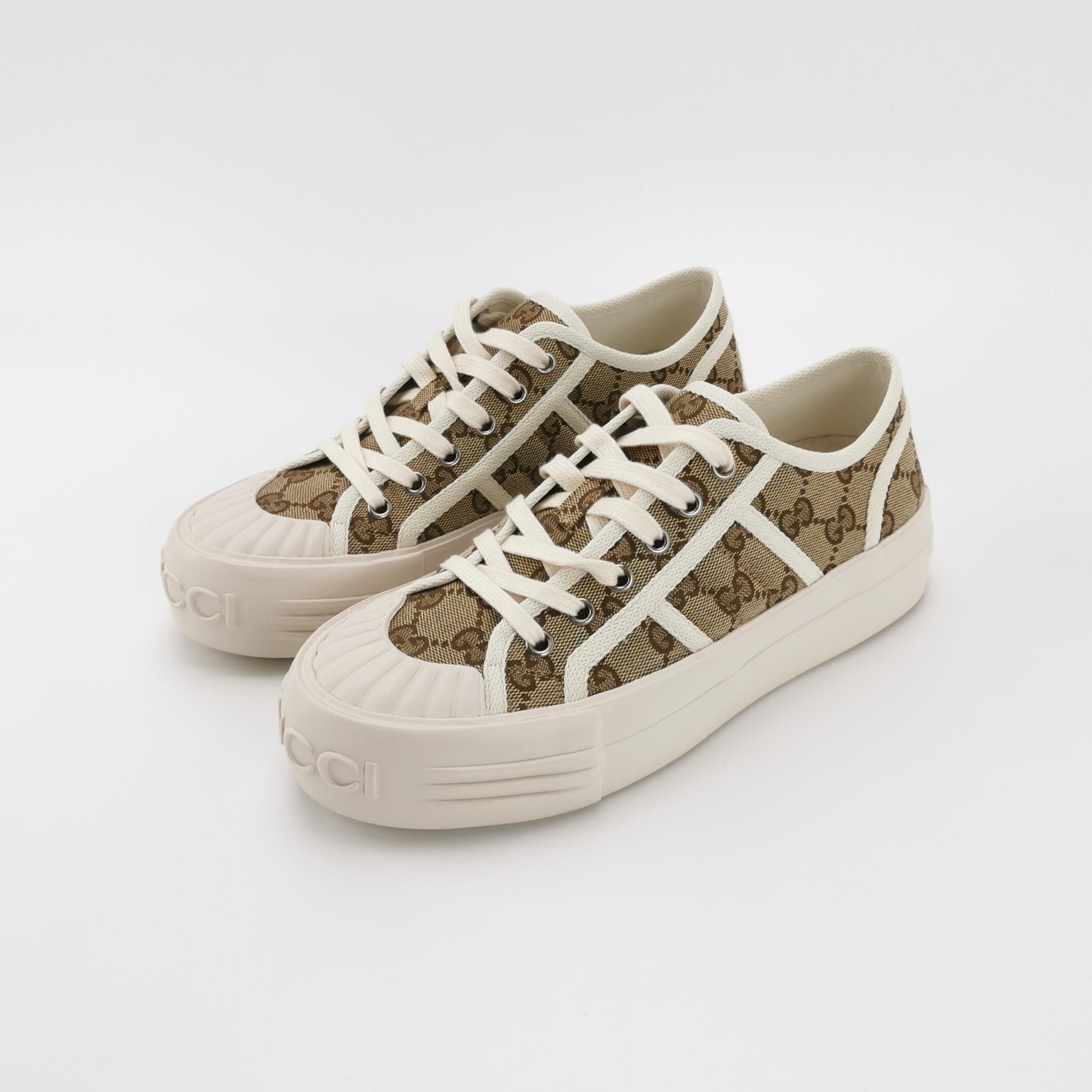 Gucci Gucci Women 7 Lowtop Sneakers Size US 7 / IT 37 - 2 Thumbnail