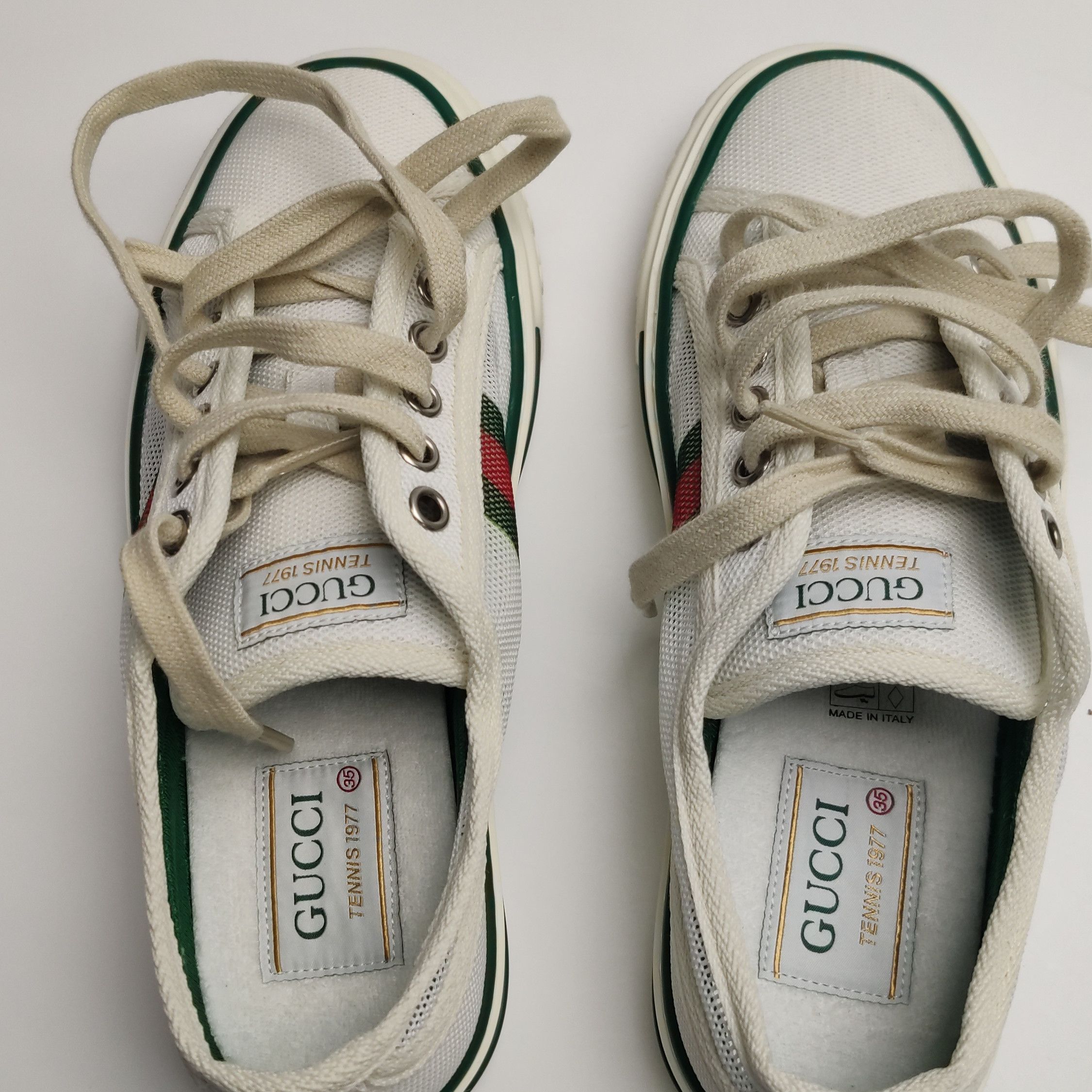 Gucci Gucci Women 5 Lowtop Sneakers Size US 5 / IT 35 - 12 Thumbnail