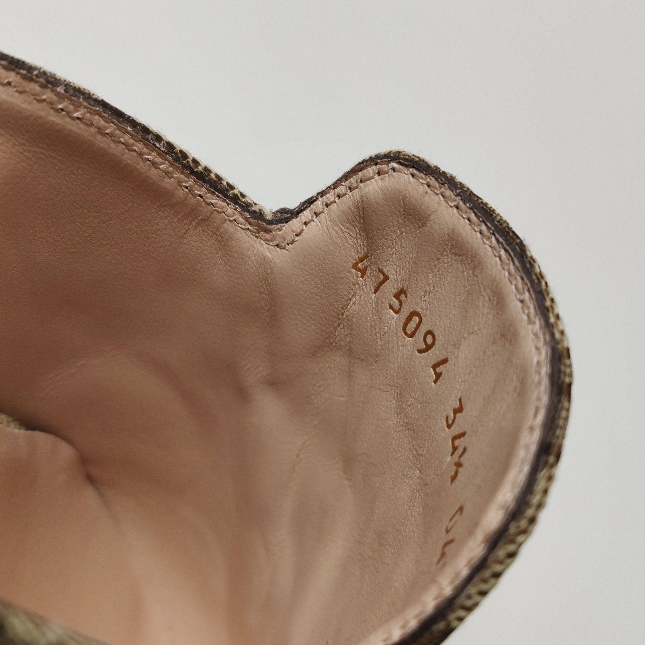 Gucci Gucci Women it_34-5 Sandals Size US 4.5 / IT 34.5 - 11 Thumbnail