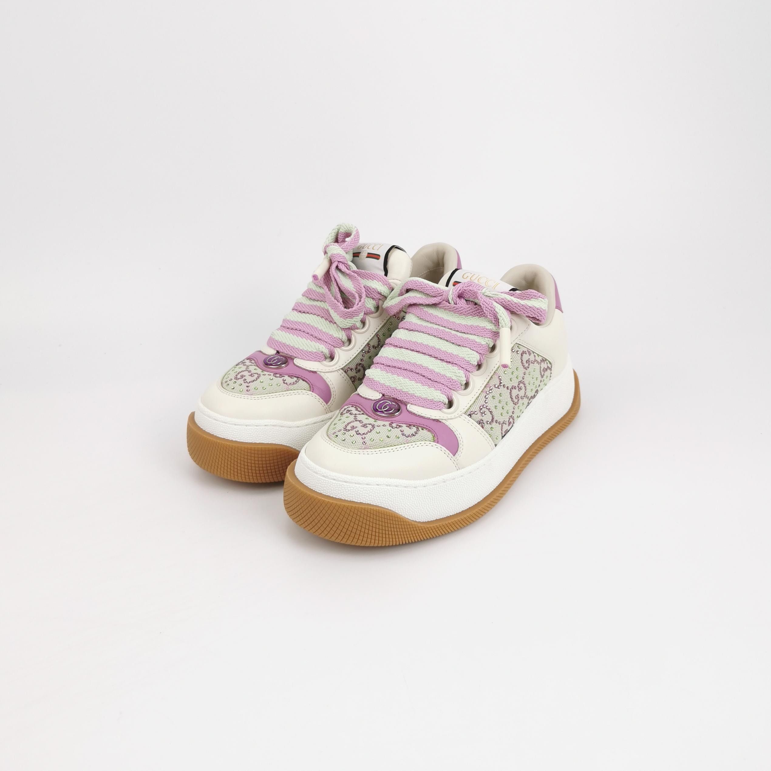 Gucci Gucci Women 5-5 Lowtop Sneakers Size US 5.5 / IT 35.5 - 2 Thumbnail