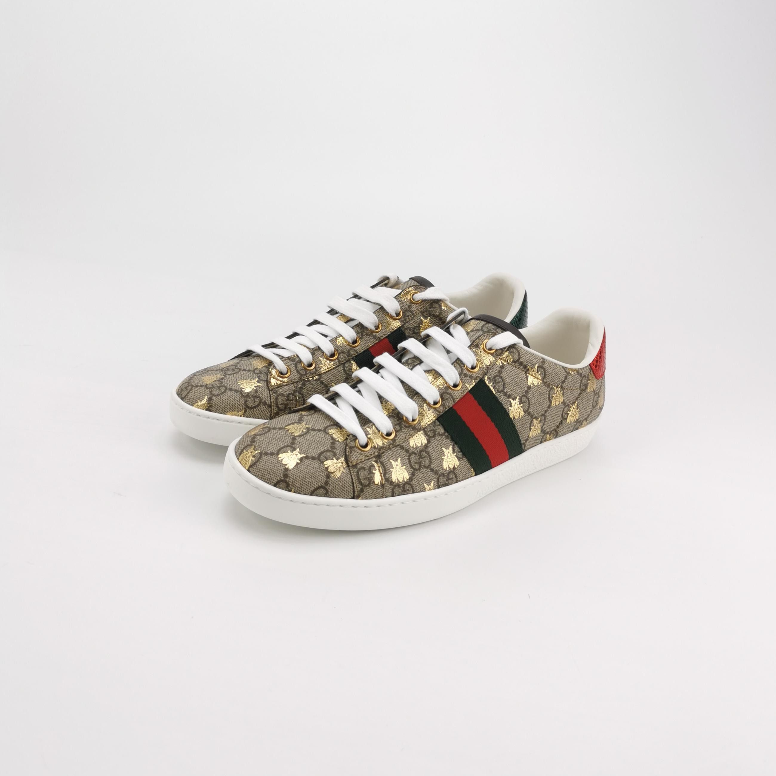 Gucci Gucci Women 9-5 Lowtop Sneakers Size US 9.5 / IT 39.5 - 2 Thumbnail