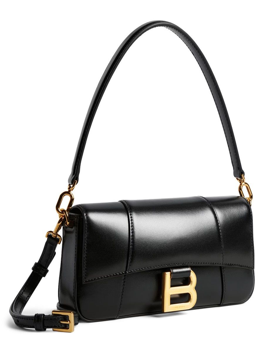 Balenciaga BALENCIAGA "HOURGLASS" BAG SMALL - BLACK Size ONE SIZE - 4 Thumbnail