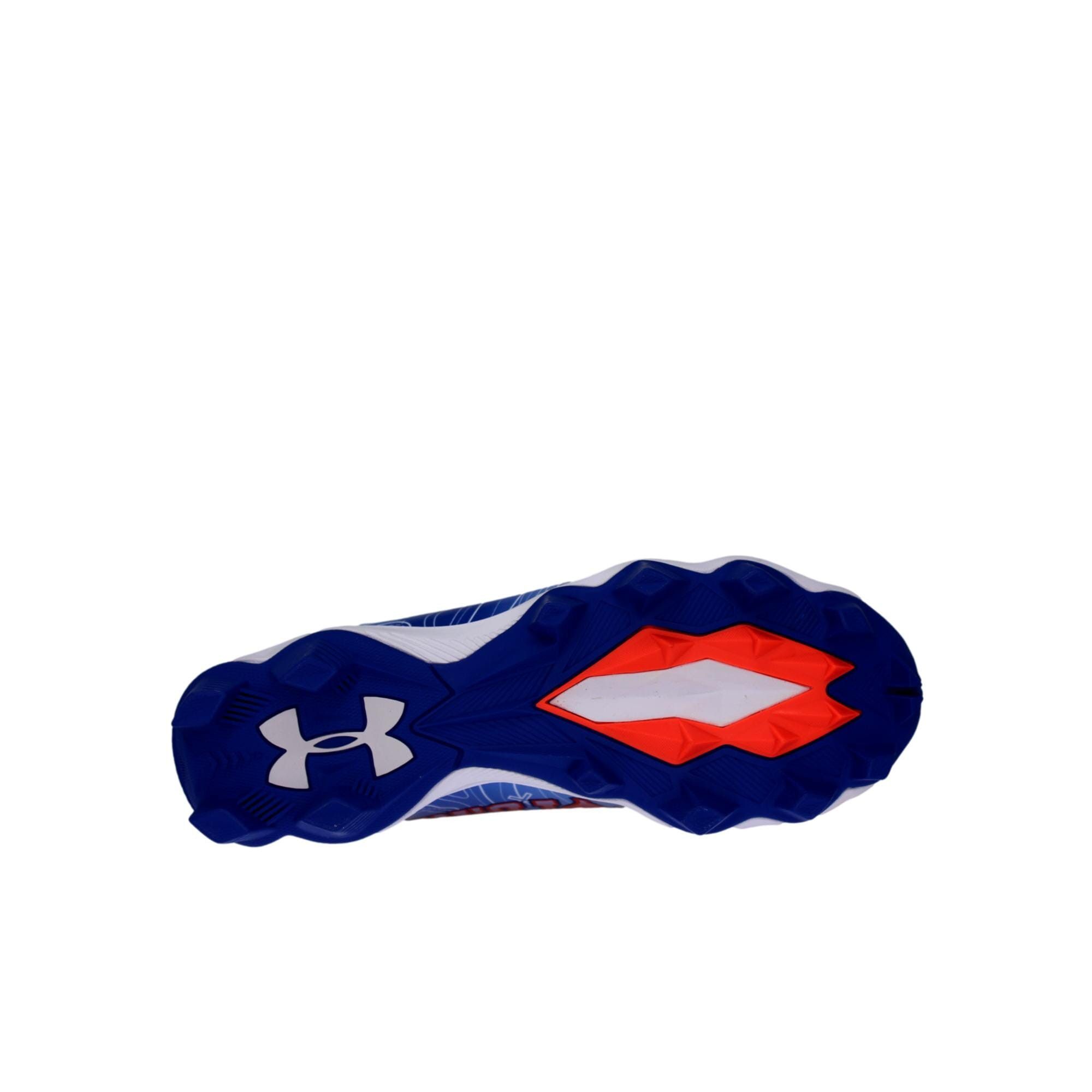 Under Armour Spotlight Franchise RM 4 TX White / Blue 3027313-100 Size US 5 / EU 37 - 4 Thumbnail