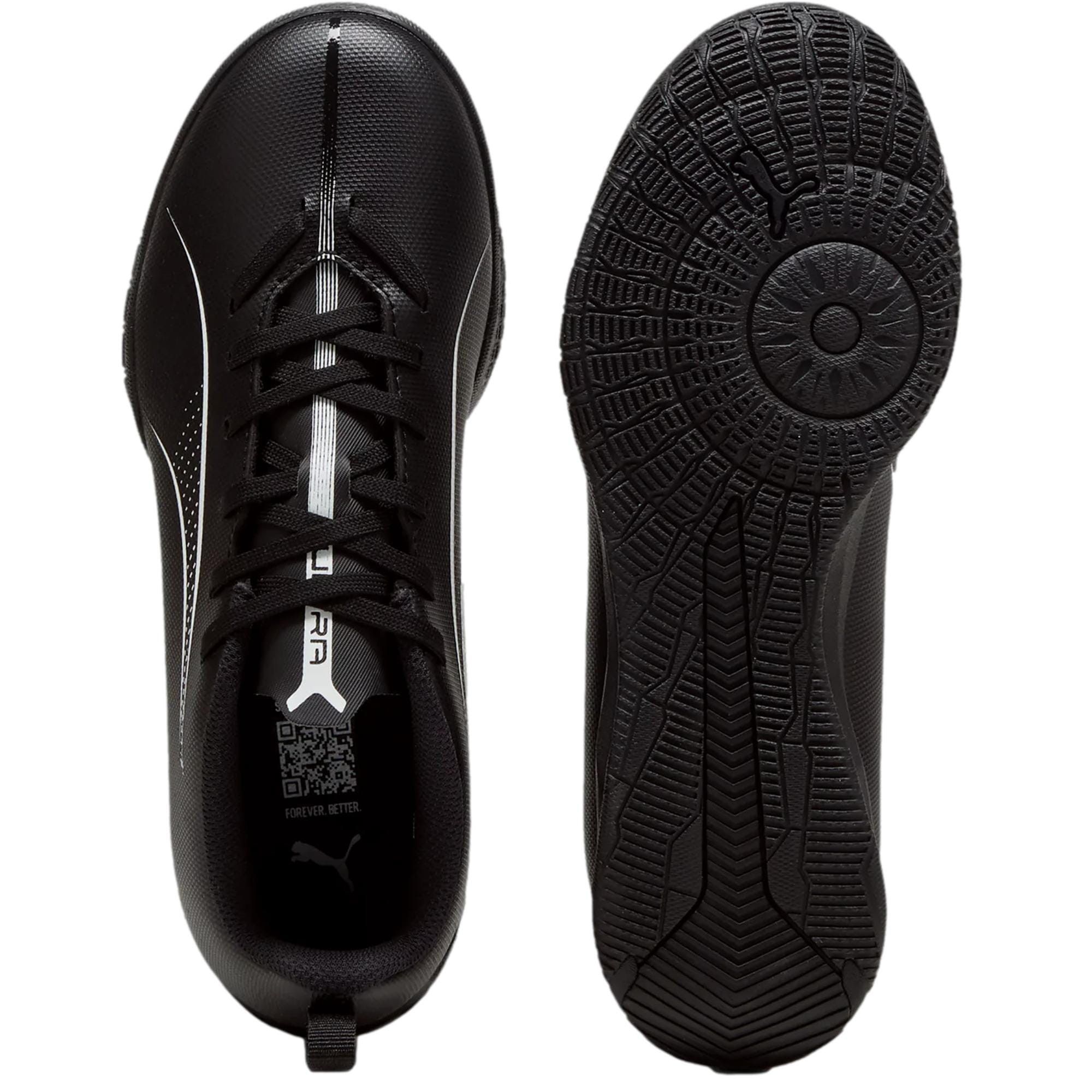 Puma Ultra 5 Play IT Jr Puma Black / Puma White 107913-02 Size US 5 / EU 37 - 3 Thumbnail