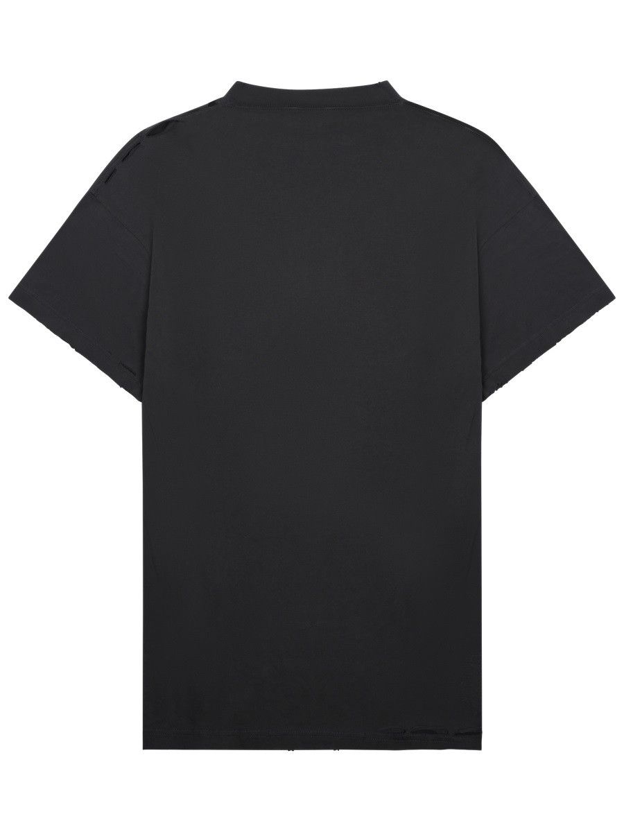 Balenciaga BALENCIAGA T-SHIRT WITH PRINT - BLACK (NUMERIC 1) Size S / US 4 / IT 40 - 2 Thumbnail