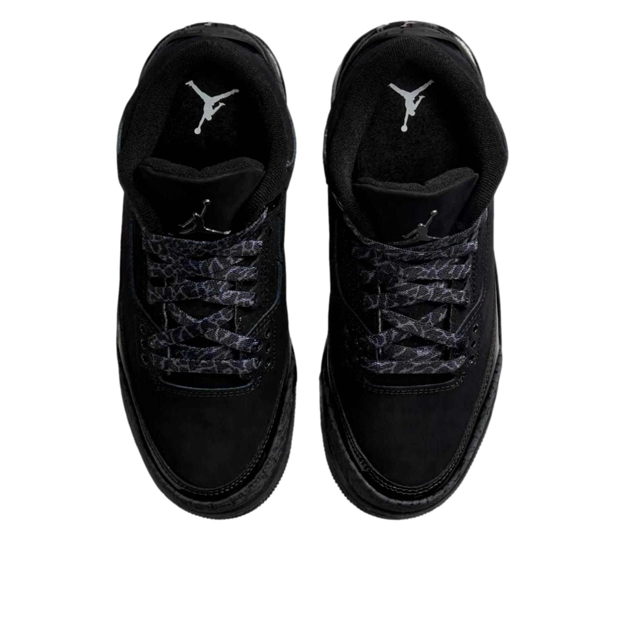 Nike Air Jordan III 3 Black / Dark Charcoal - White DM0967-001 Size US 5.5 / EU 38 - 3 Thumbnail