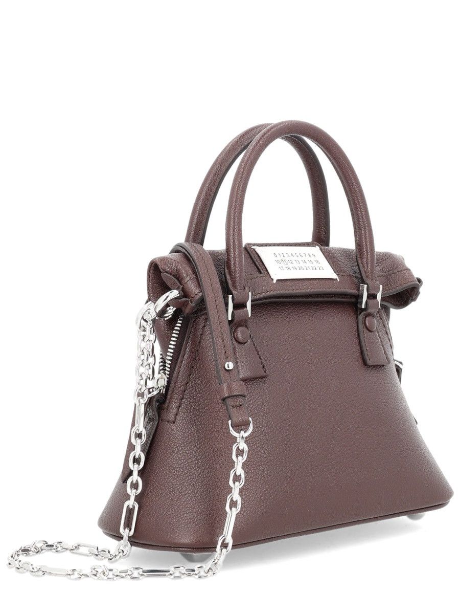 Maison Margiela MAISON MARGIELA "5AC CLASSIQUE" BAG - BORDEAUX Size ONE SIZE - 2 Thumbnail
