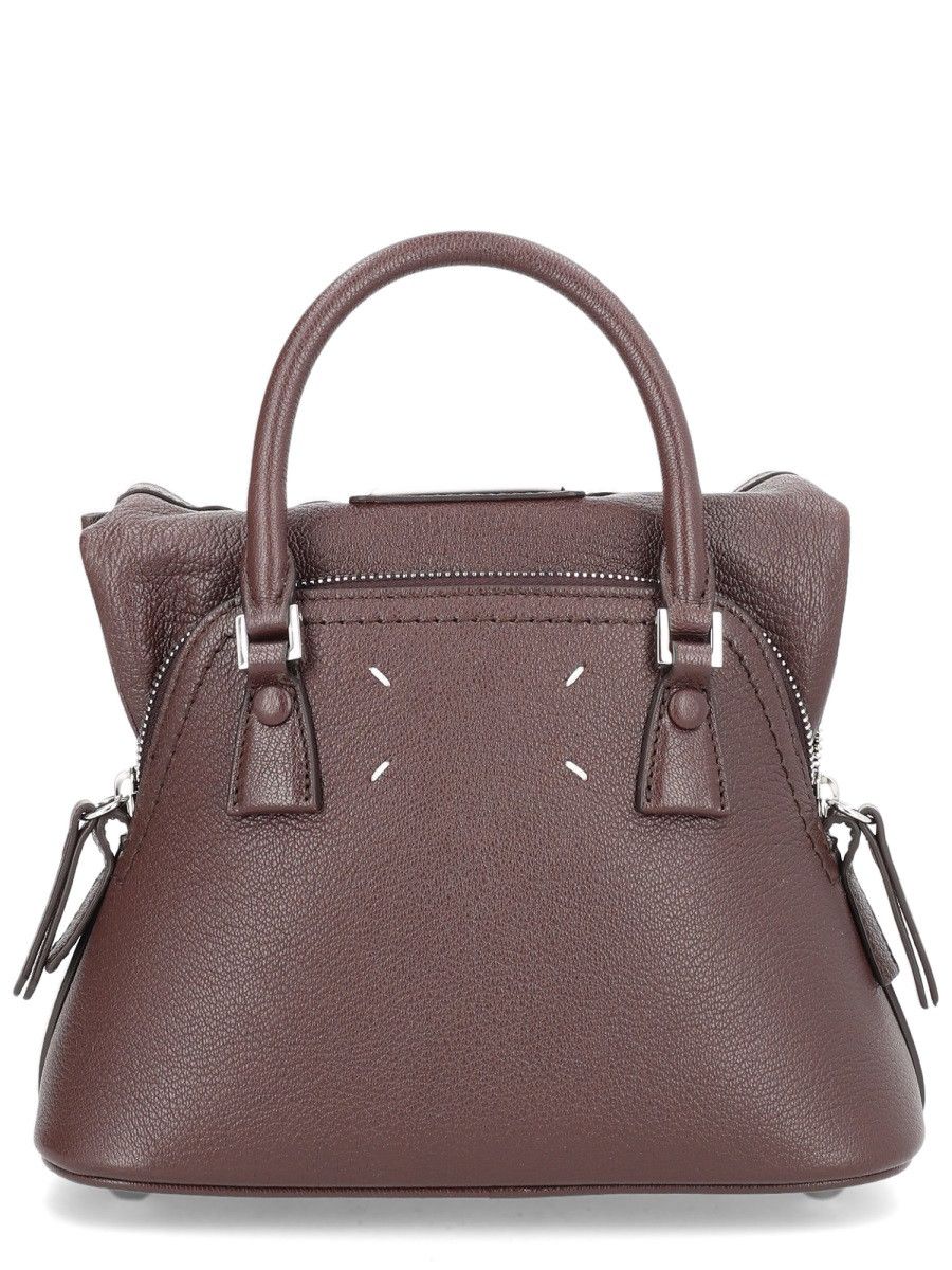 Maison Margiela MAISON MARGIELA "5AC CLASSIQUE" BAG - BORDEAUX Size ONE SIZE - 3 Thumbnail