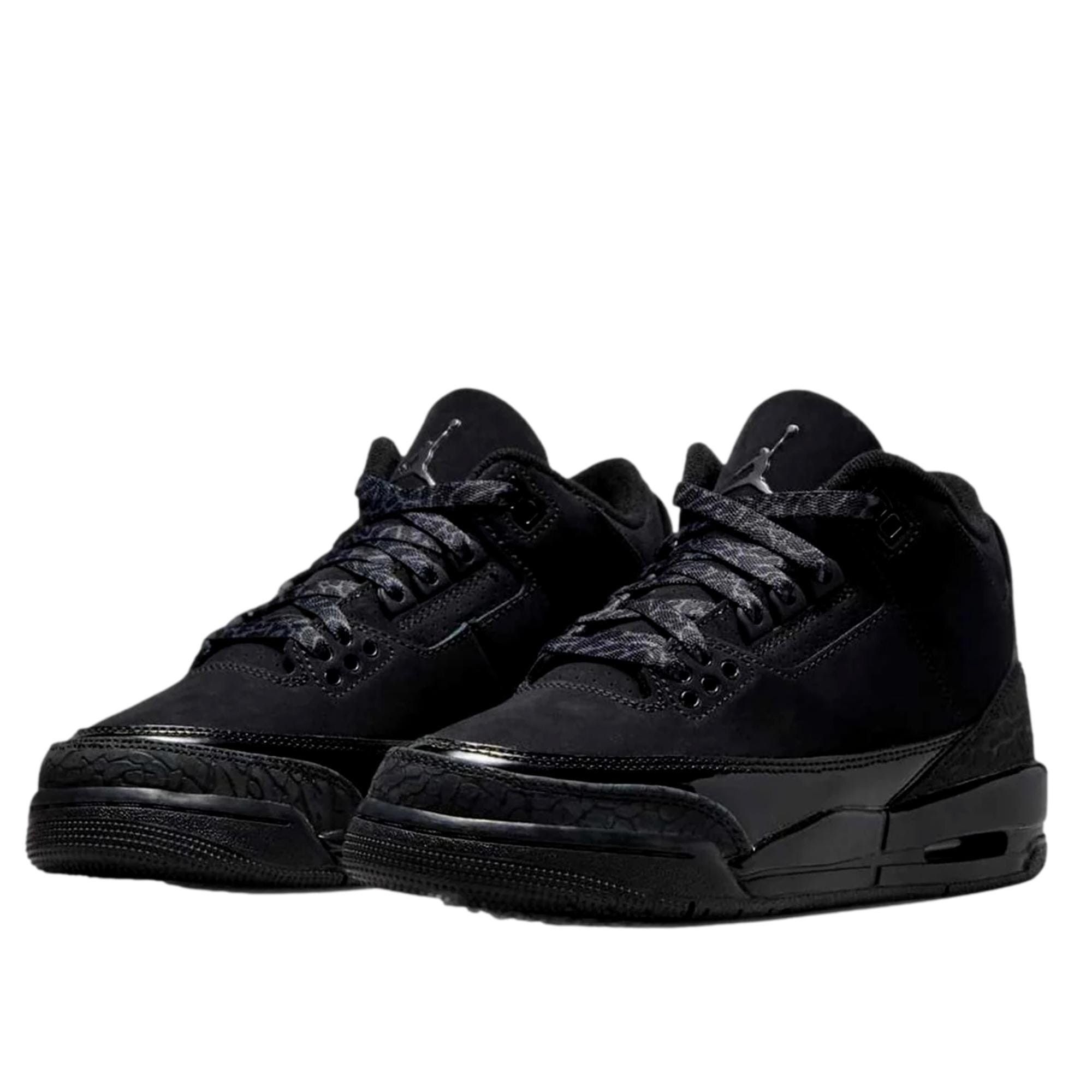 Nike Air Jordan III 3 Black / Dark Charcoal - White DM0967-001 Size US 6 / EU 39 - 2 Thumbnail