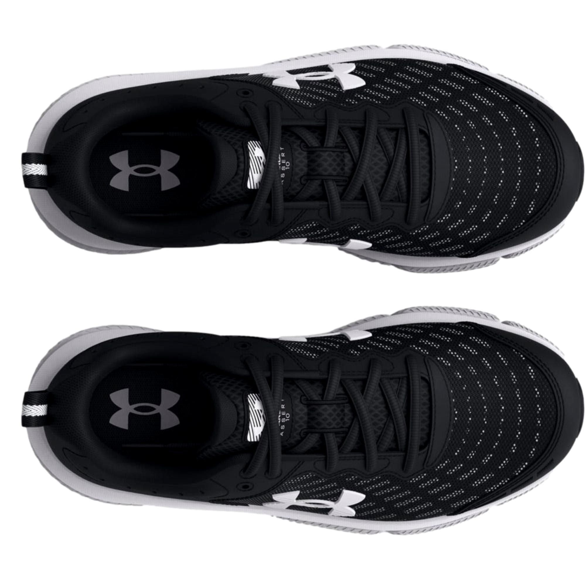 Under Armour BGS Assert 10 Black / White 3026182-001 Size US 6 / EU 39 - 3 Thumbnail