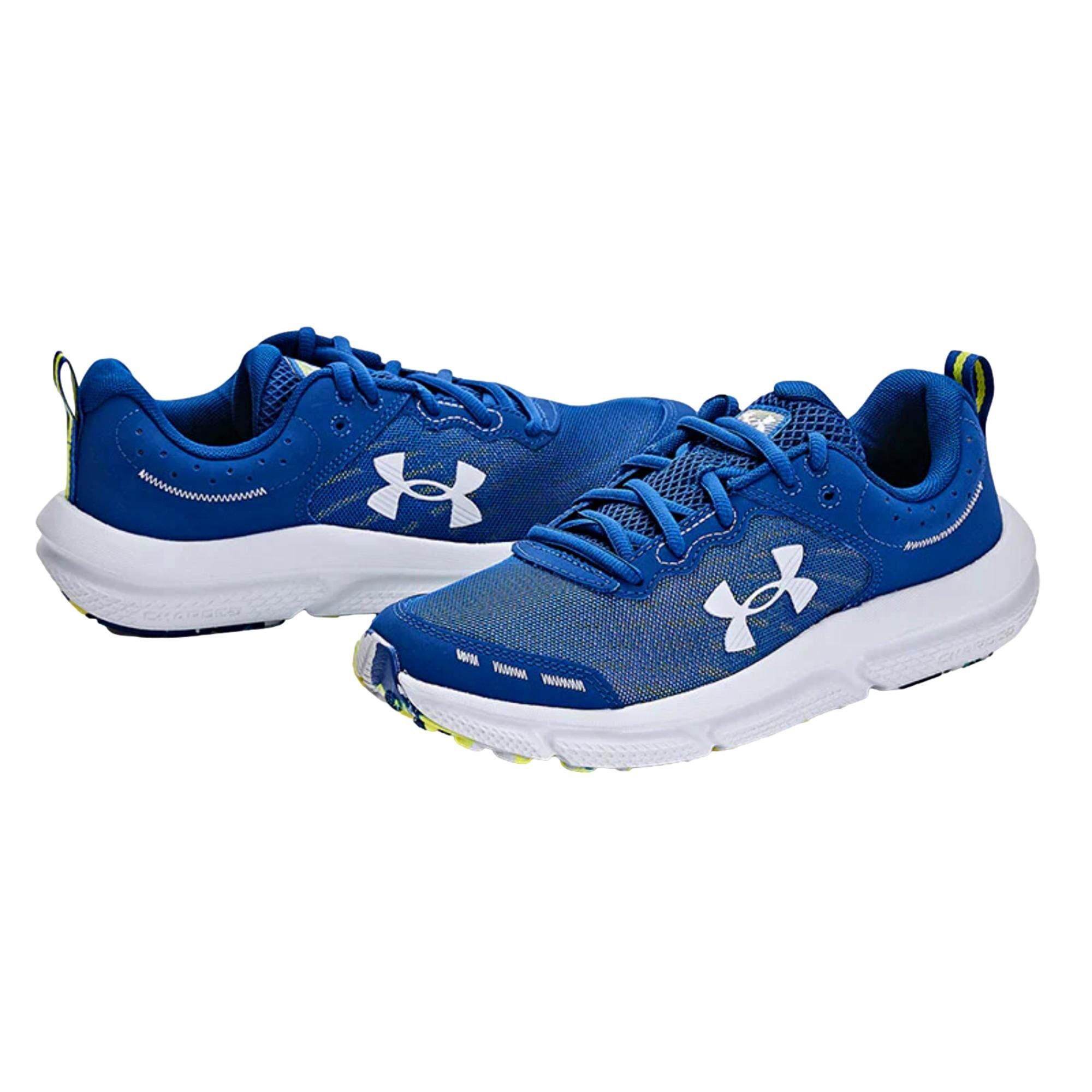 Under Armour BGS Assert 10 Blue / Yellow 3026182-400 Size US 6 / EU 39 - 4 Thumbnail