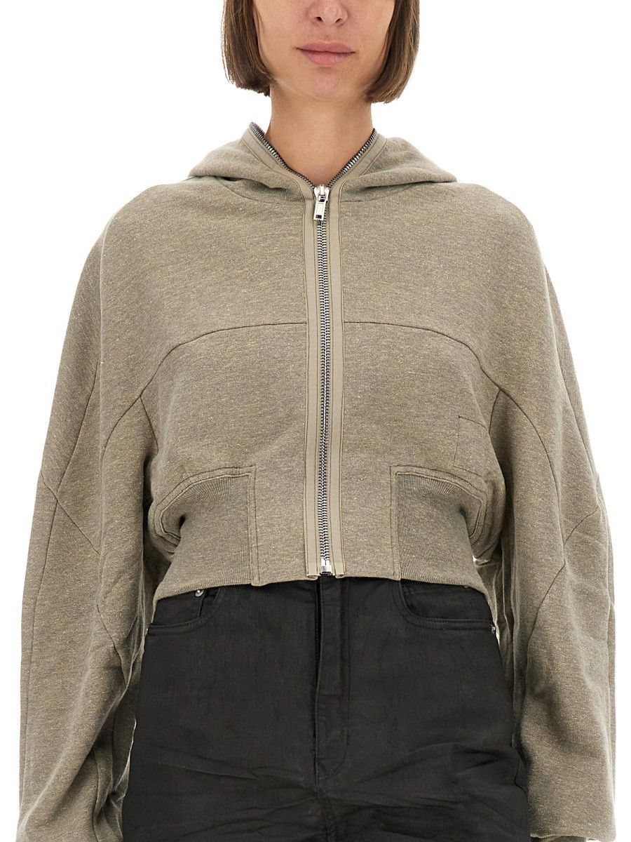 Rick Owens Drkshdw RICK OWENS DRKSHDW "GIMP COLLAGE" SWEATSHIRT - GREY Size M / US 6-8 / IT 42-44 - 4 Thumbnail