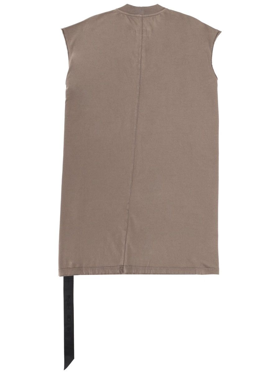 Rick Owens Drkshdw RICK OWENS DRKSHDW "TARP-T" T-SHIRT - BROWN Size US M / EU 48-50 / 2 - 3 Thumbnail