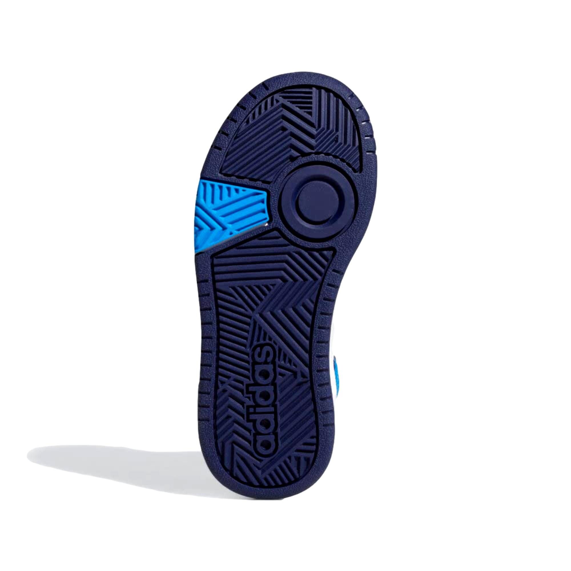 Adidas Hoops 3.0 Mid Dark Blue/Blue Rush/Turbo GW0400 Size US 6.5 / EU 39-40 - 3 Thumbnail