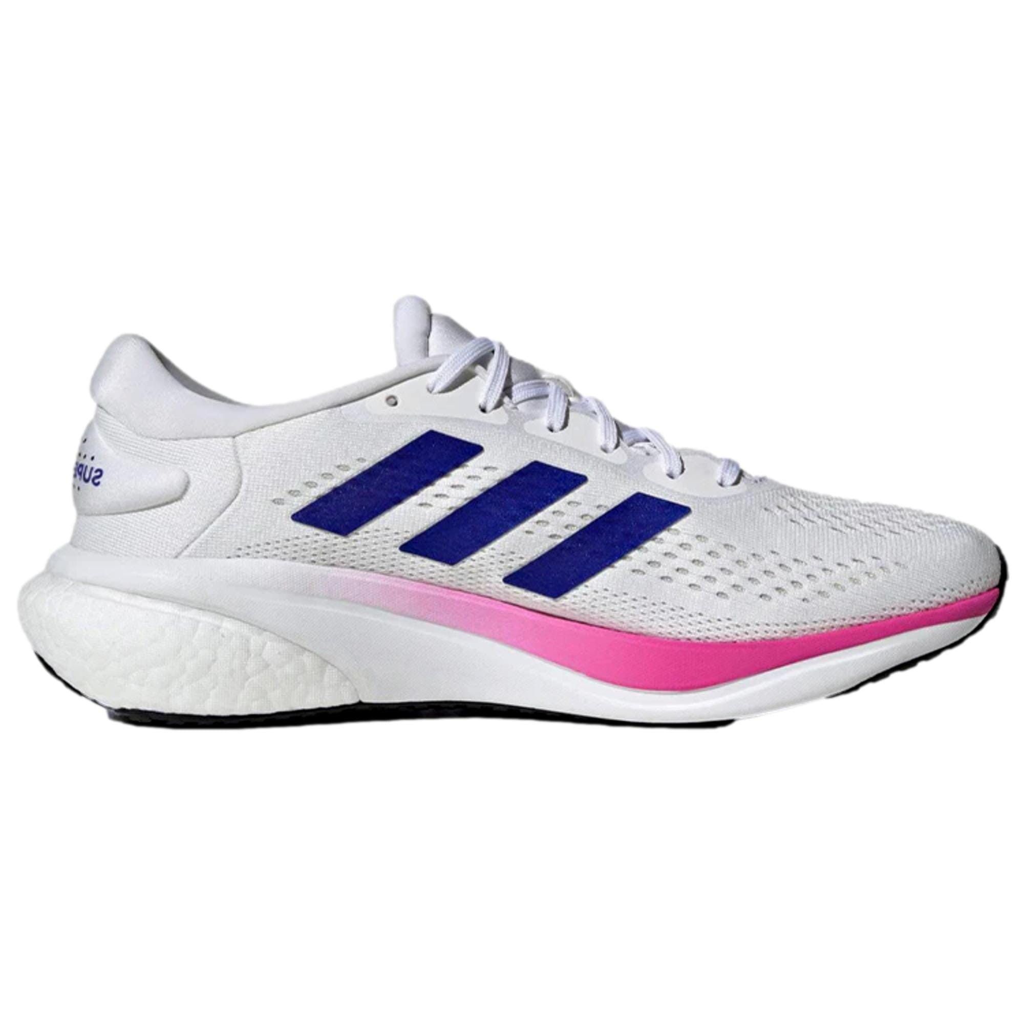 Adidas Supernova 2 White / Lucid Blue / Lucid Fuchsia HQ9939 Size US 7 / EU 40 - 2 Thumbnail