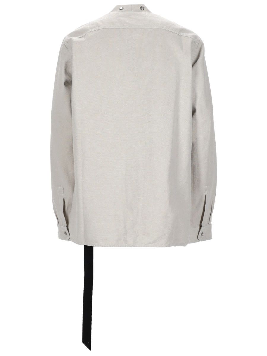 Rick Owens Drkshdw RICK OWENS DRKSHDW CAMICIA "LARRY" - WHITE Size US M / EU 48-50 / 2 - 3 Thumbnail