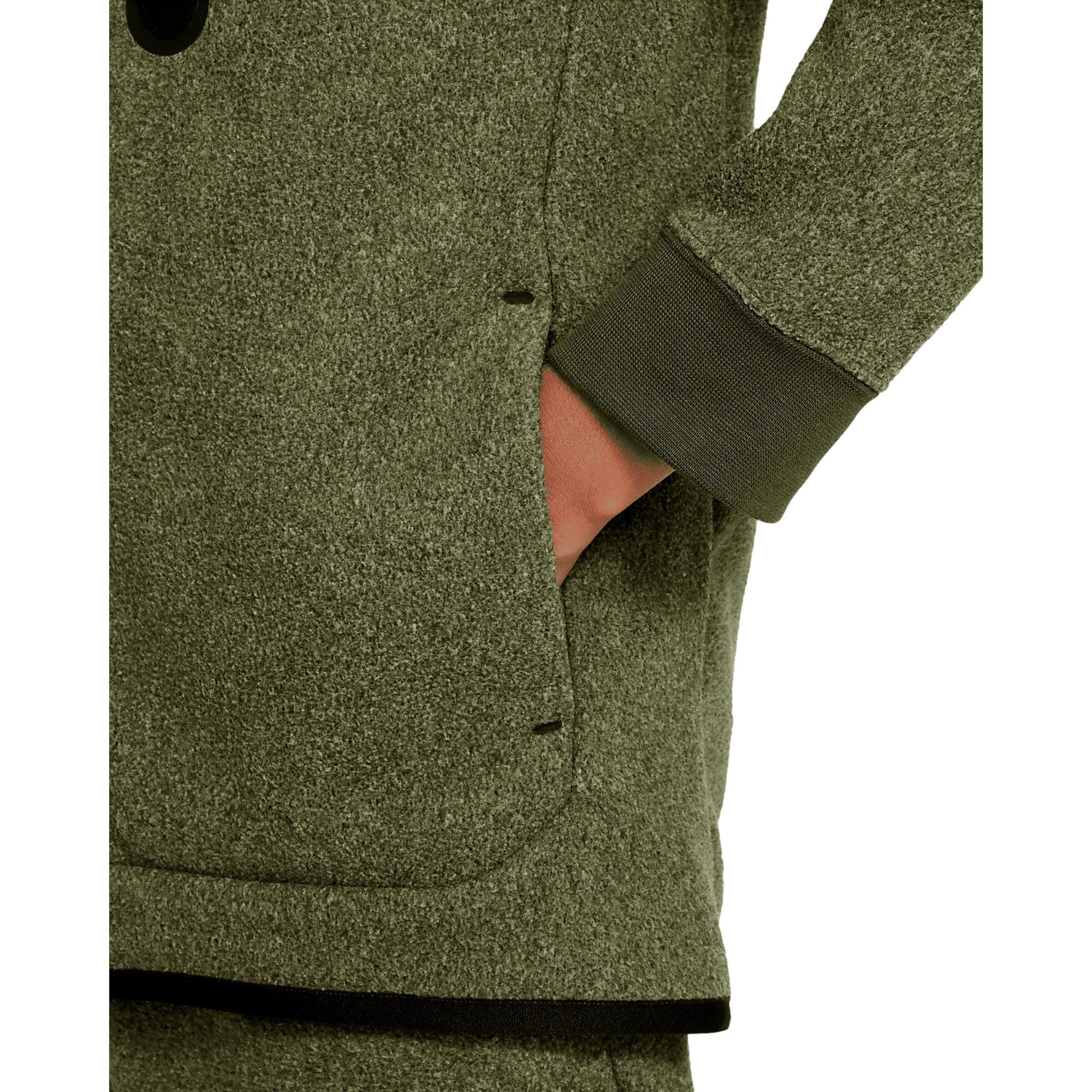 Nike Sportswear Tech Fleece Full Zip Hoodie Green DV3064-326 Size US S / EU 44-46 / 1 - 4 Thumbnail