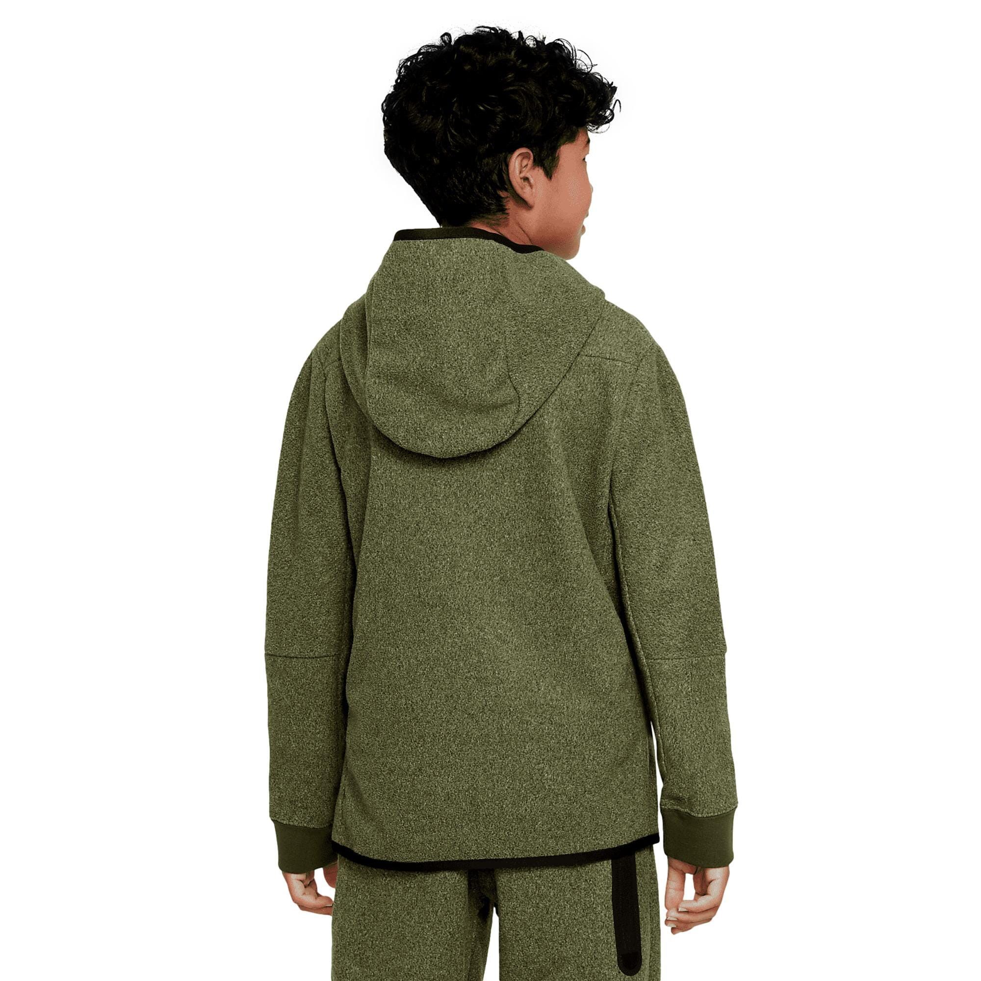 Nike Sportswear Tech Fleece Full Zip Hoodie Green DV3064-326 Size US S / EU 44-46 / 1 - 2 Thumbnail