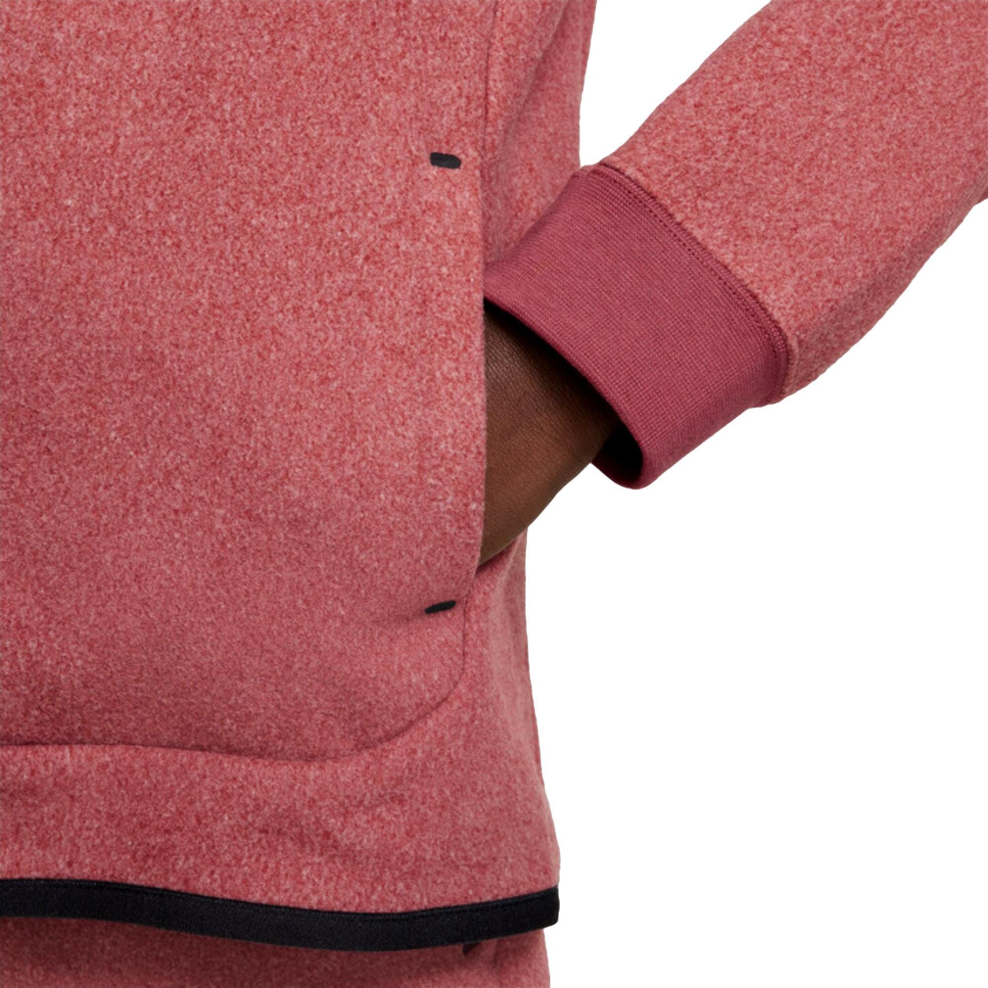 Nike Sportswear Tech Fleece Full Zip Hoodie Red DV3064-691 Size US S / EU 44-46 / 1 - 4 Thumbnail