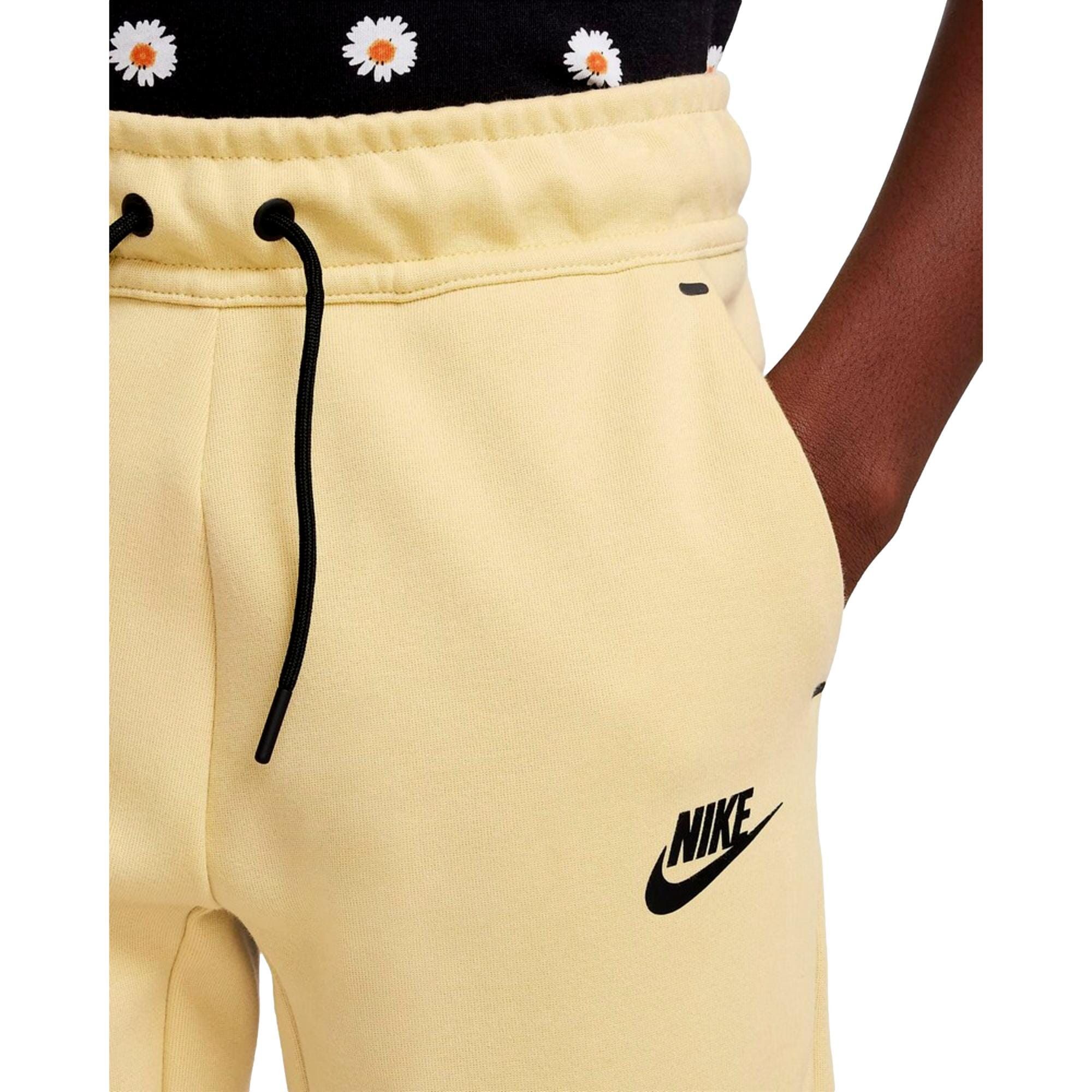 Nike Sportswear Tech Fleece Pants Saturn Gold/Black CU9213-700 Size US XS / EU 42 / 0 - 2 Thumbnail