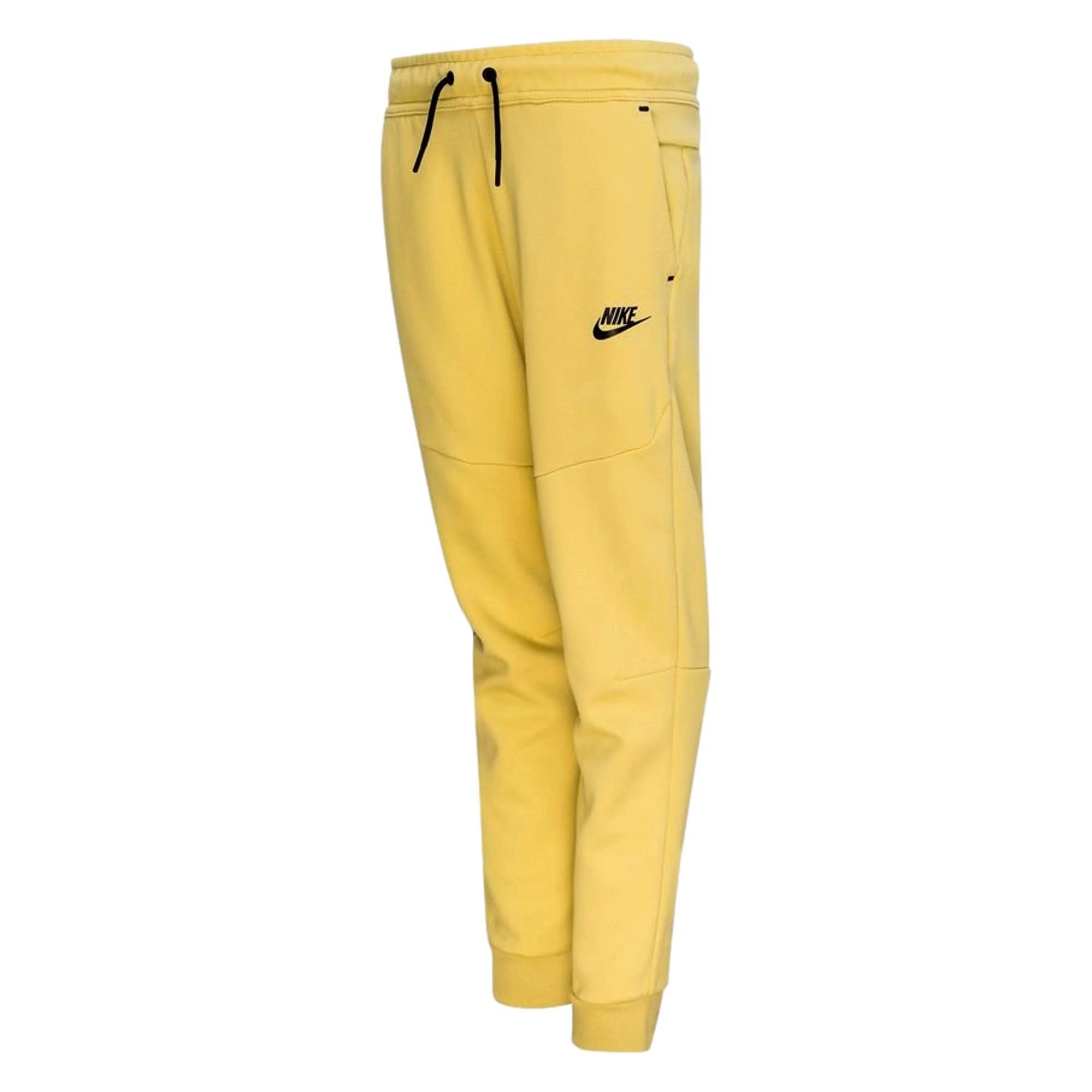 Nike Sportswear Tech Fleece Pants Saturn Gold/Black CU9213-700 Size US XS / EU 42 / 0 - 3 Thumbnail