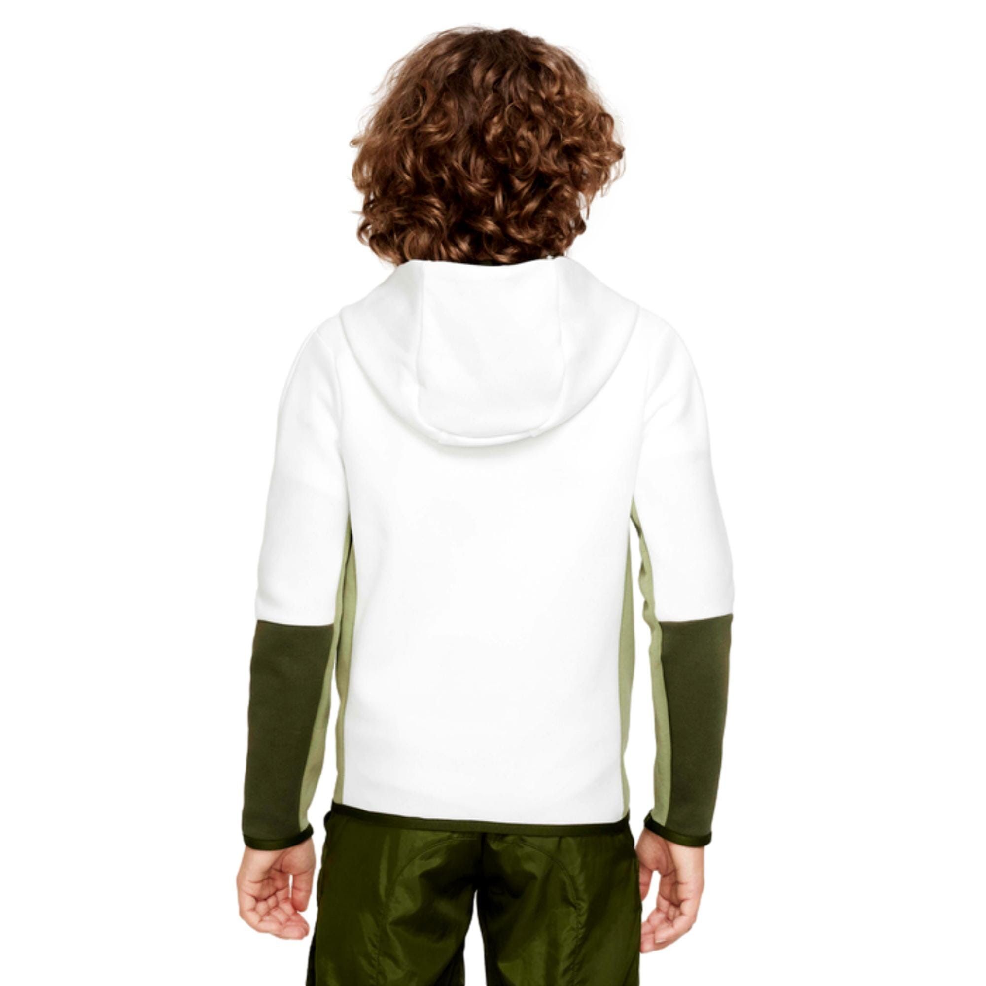 Nike Sportswear Tech Fleece Full Zip Hoodie White CU9223-121 Size US XS / EU 42 / 0 - 2 Thumbnail