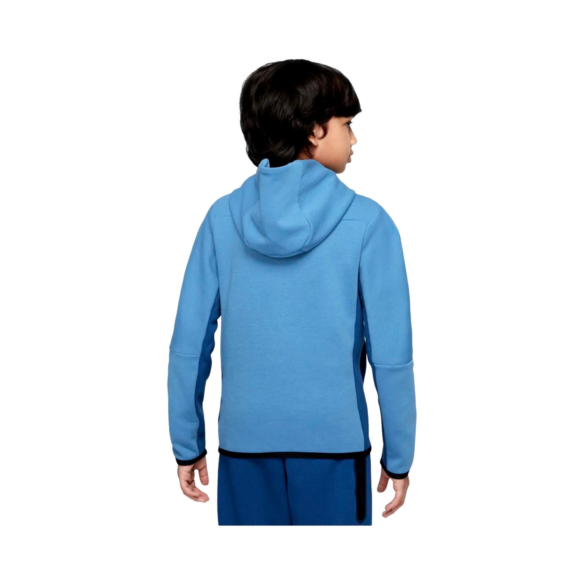 Nike Sportswear Tech Fleece Full Zip Hoodie Dutch Blue CU9223-469 Size US XS / EU 42 / 0 - 2 Thumbnail