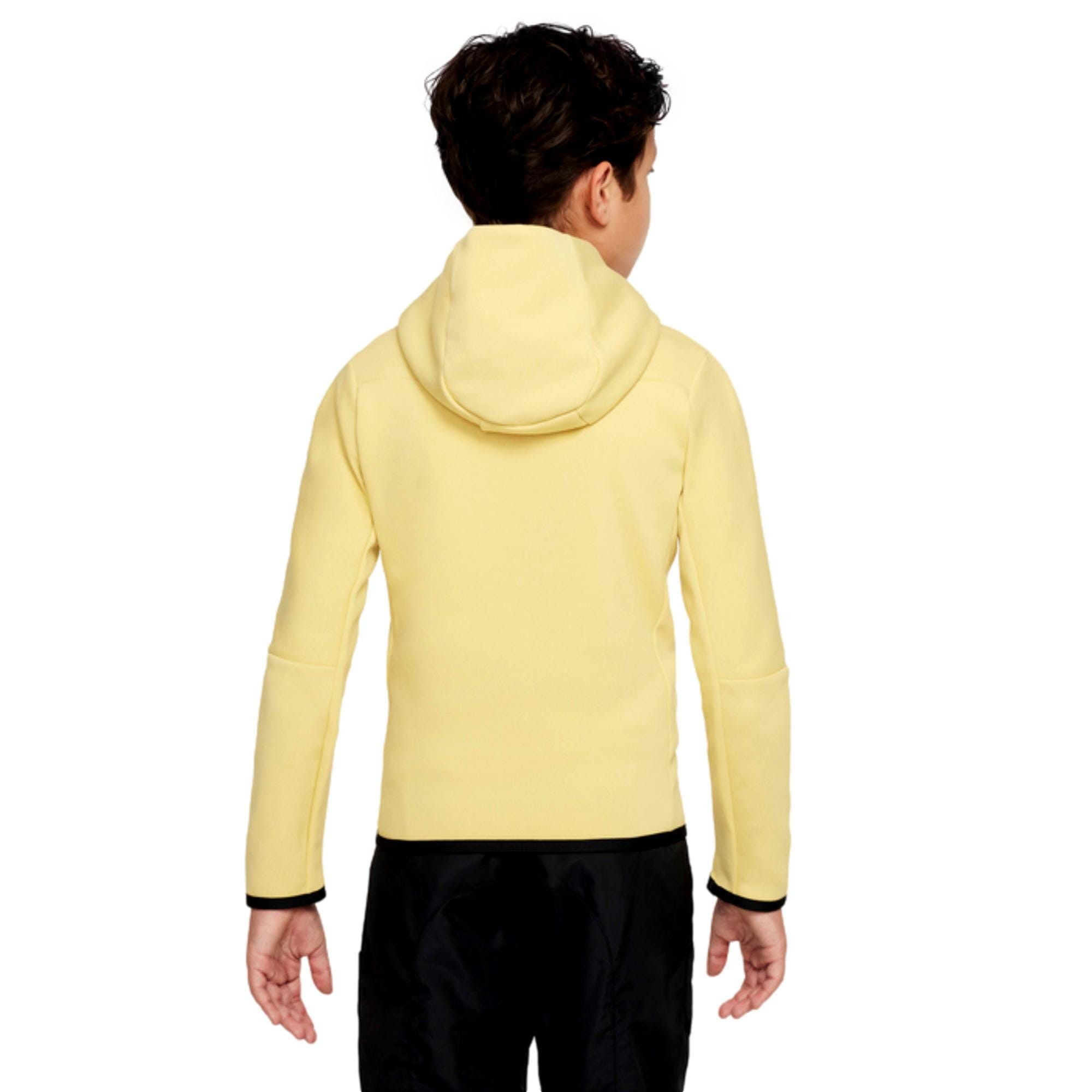 Nike Sportswear Tech Fleece Full Zip Hoodie Gold CU9223-700 Size US XS / EU 42 / 0 - 2 Thumbnail