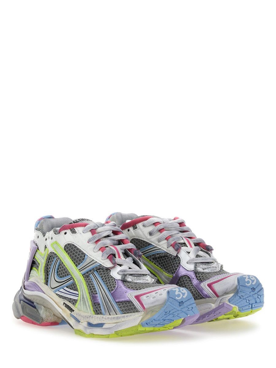 Balenciaga BALENCIAGA SNEAKER RUNNER - GREY (IT 37) Size US 7 / IT 37 - 3 Thumbnail