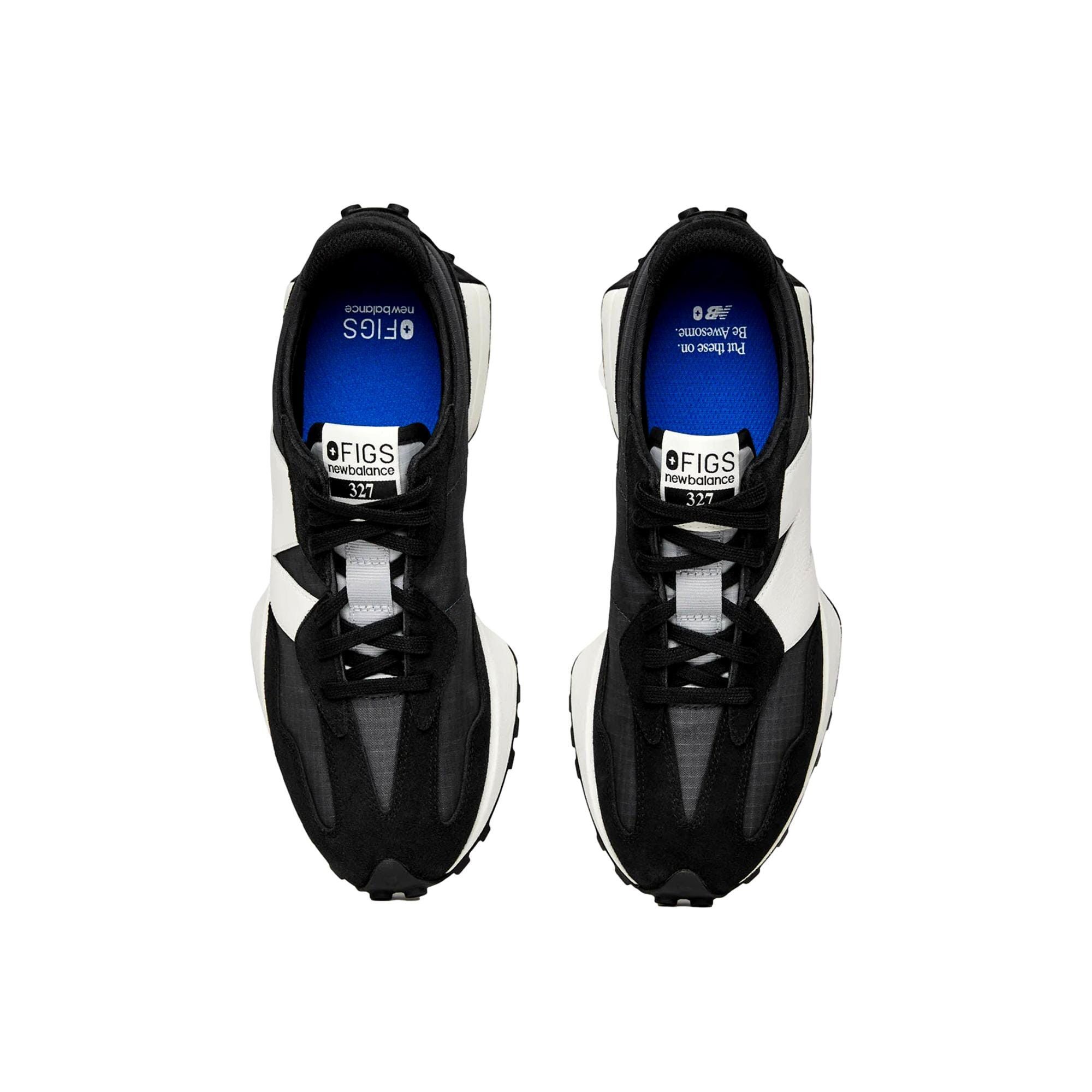 New Balance 327 Black / White U327FB Size US 5 / EU 37 - 2 Thumbnail