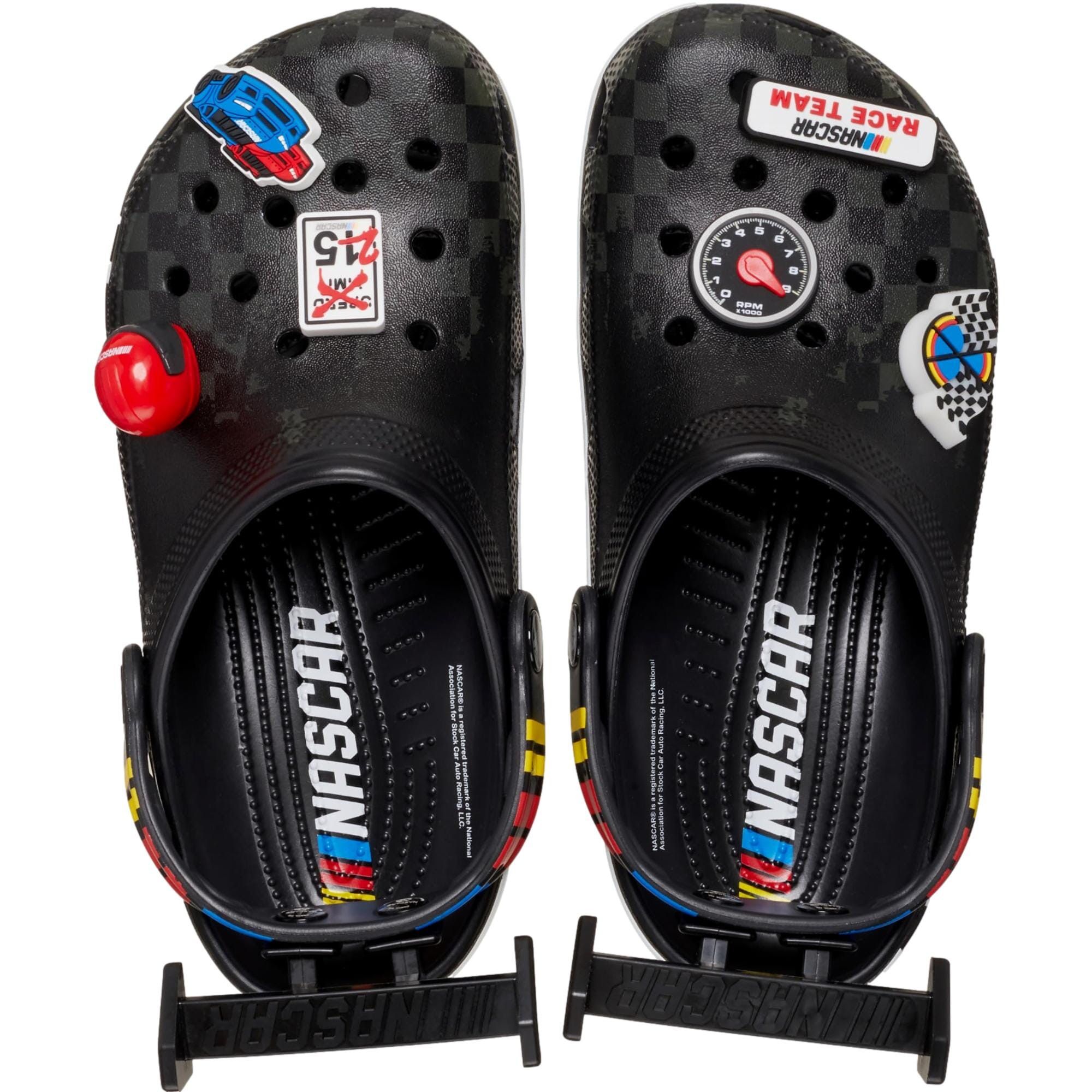 Crocs Nascar Classic Clogs Black 209474-001 Size US 5 / EU 37 - 2 Thumbnail
